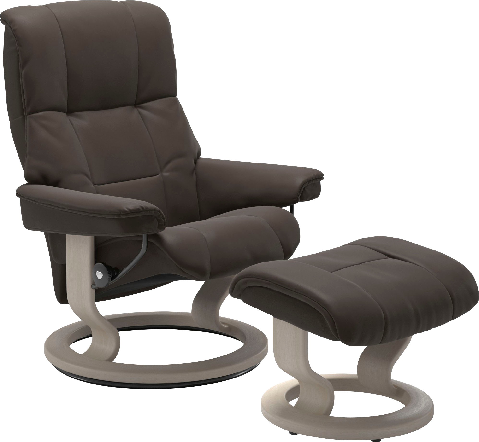 Stressless® Relaxsessel »Mayfair«, mit Classic Base, Größe S, M & L, Gestell Whitewash
