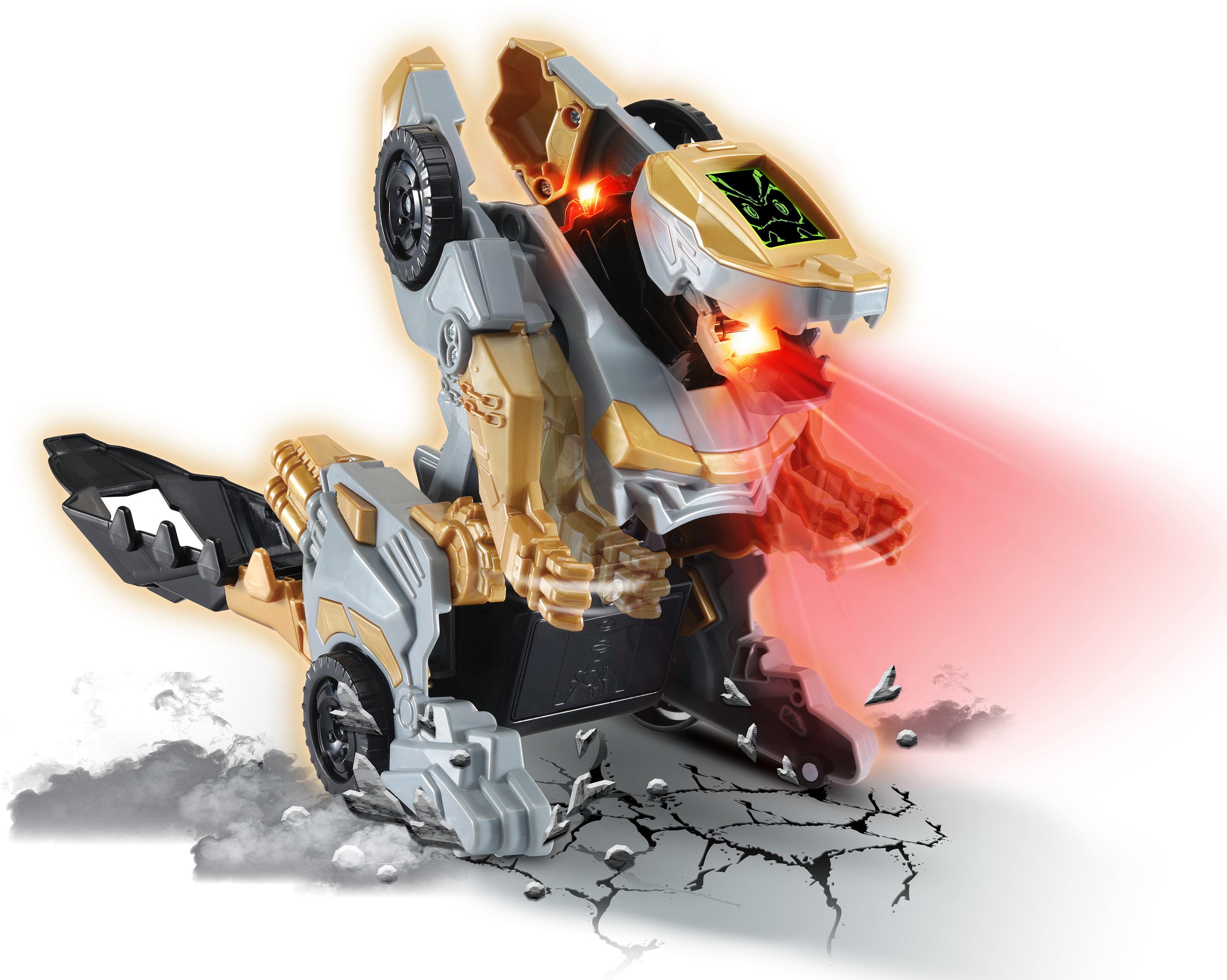 Actionfigur »Switch & Go, OneClick-Mega-Drache«, mit Licht- und Soundeffekten