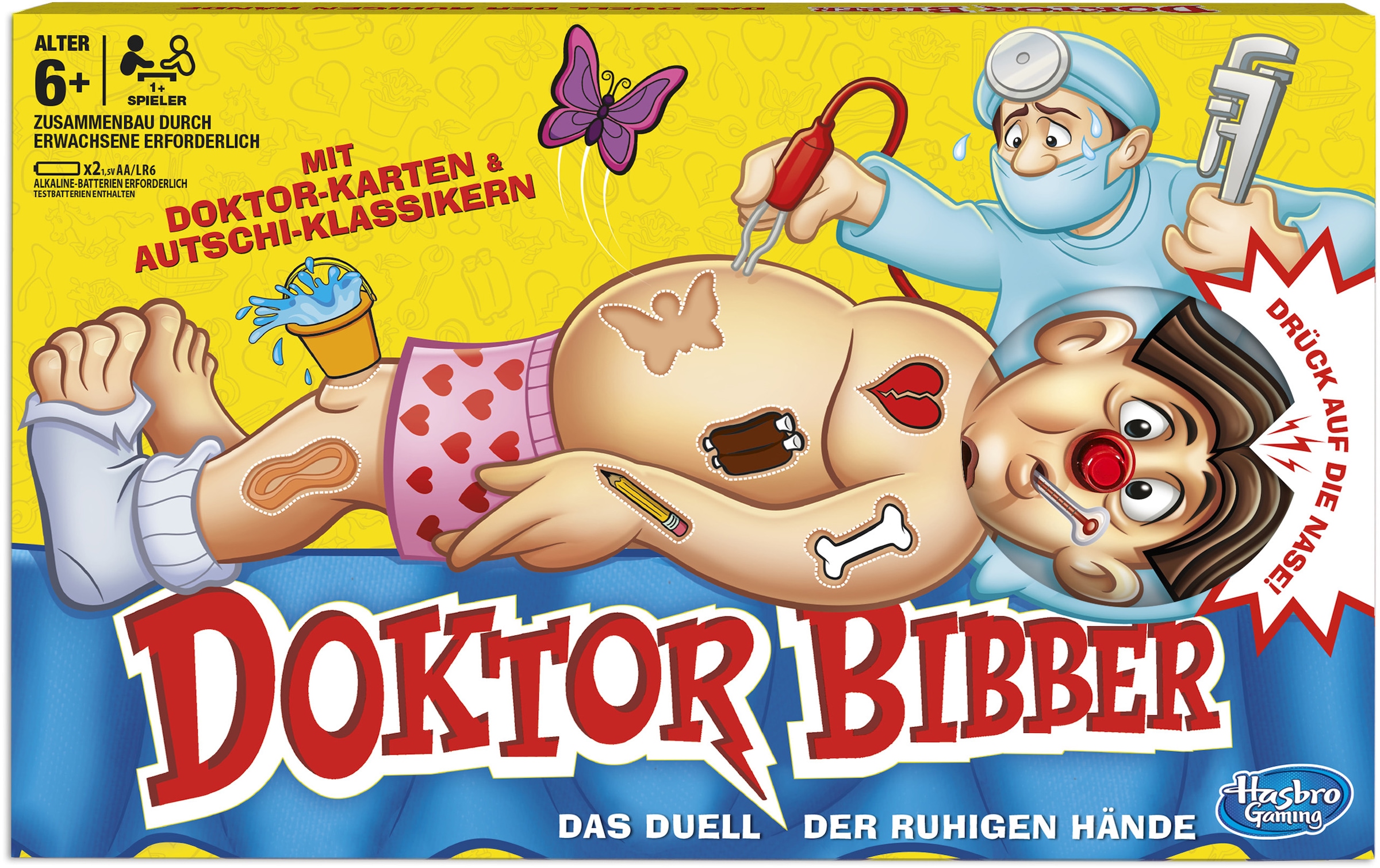 Spiel »Hasbro Gaming, Doktor Bibber«, Made in Europe