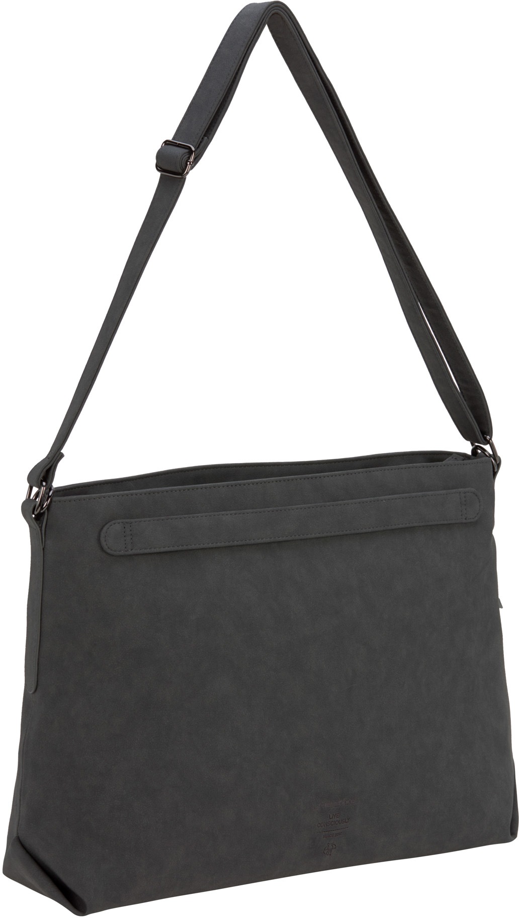 LÄSSIG Wickeltasche »Tender, anthracite«, PETA-approved vegan