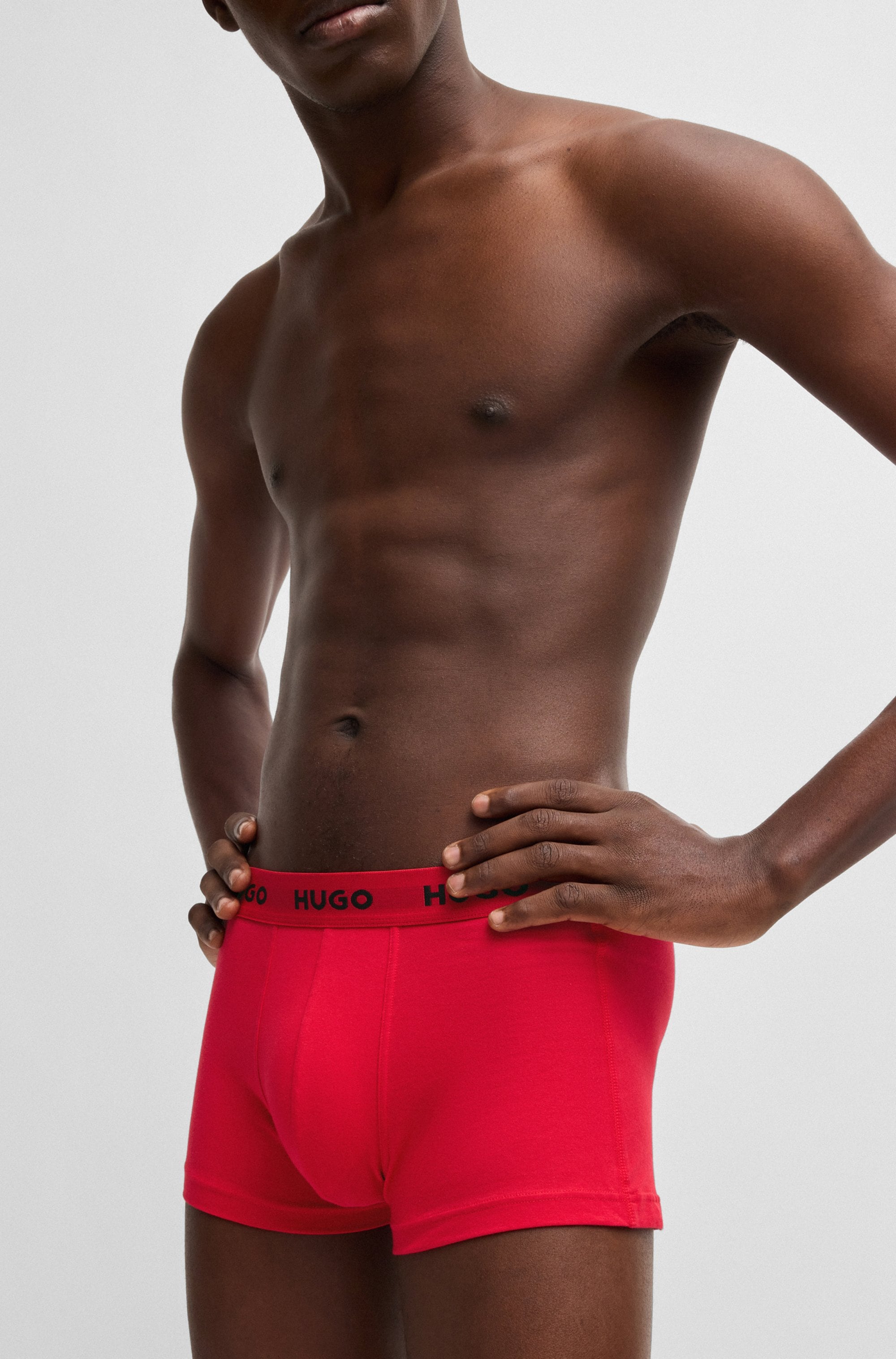 HUGO Underwear Trunk »TRUNK TRIPLET PACK«, (Packung, 3er Pack)