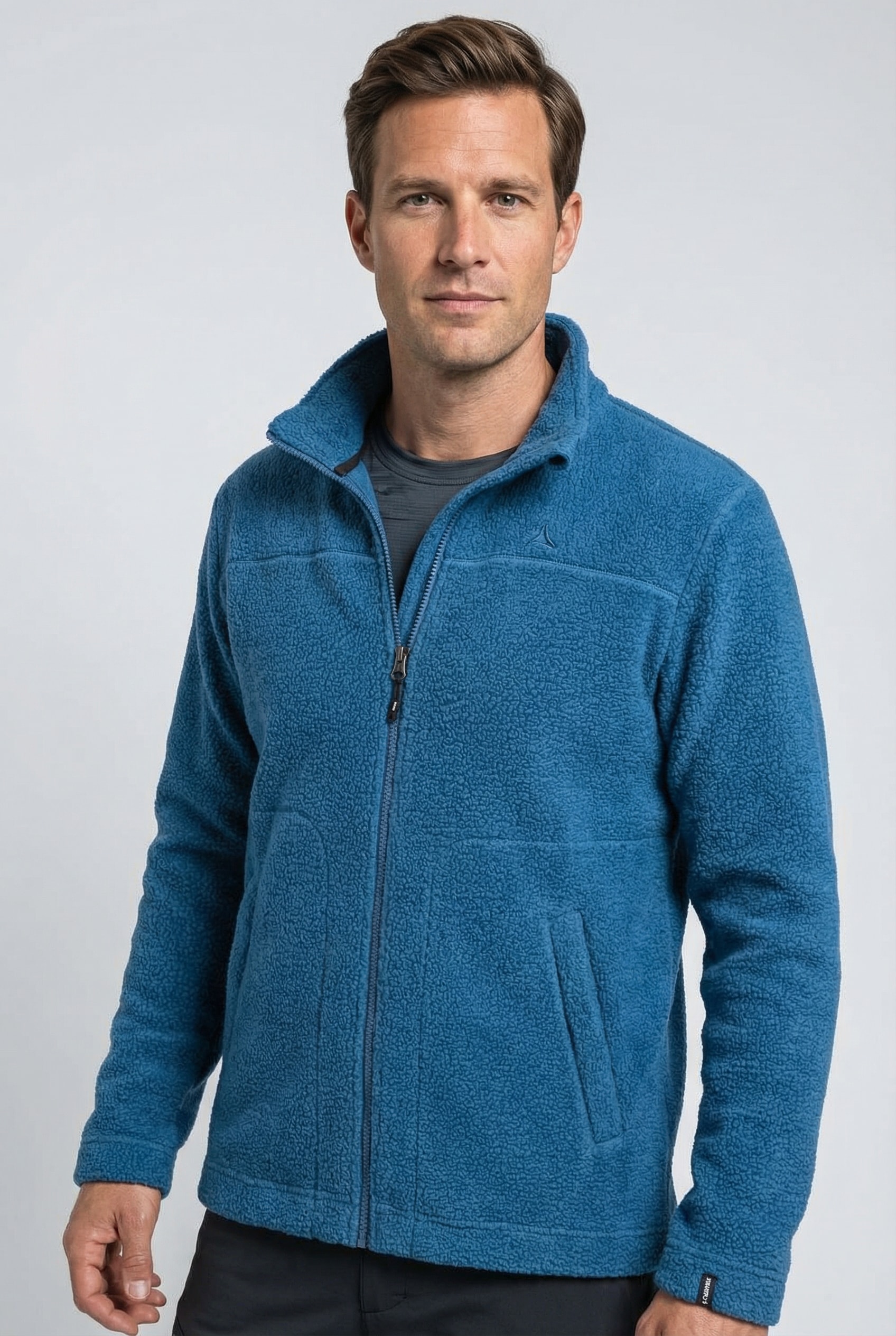 Schöffel Fleecejacke »CIRC Fleece Jk Style Purga MNS« lockere Passform, überschnittene Schultern
