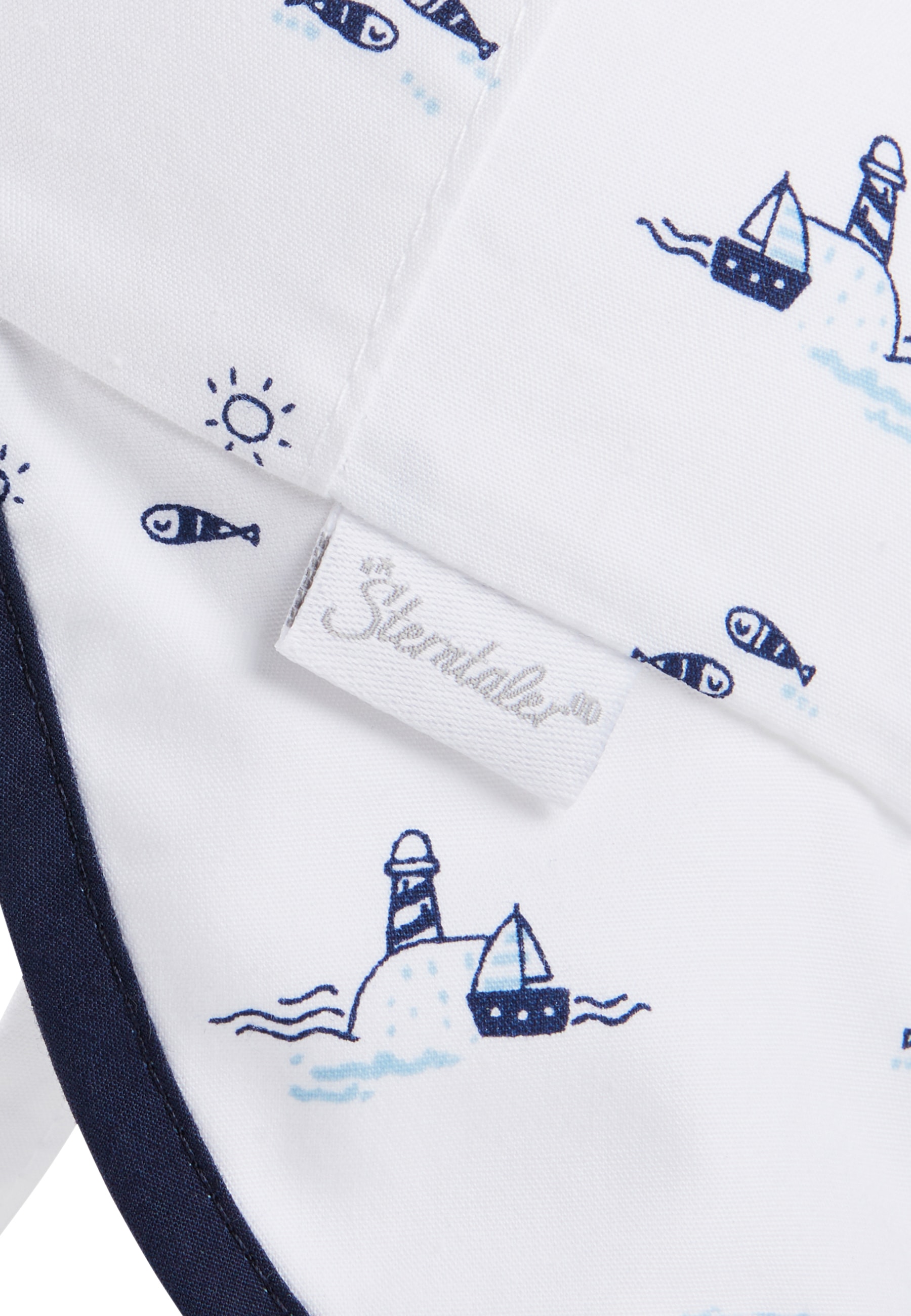 Sterntaler® Schirmmütze »Schirmmütze mit Nackenschutz Leuchttürme«