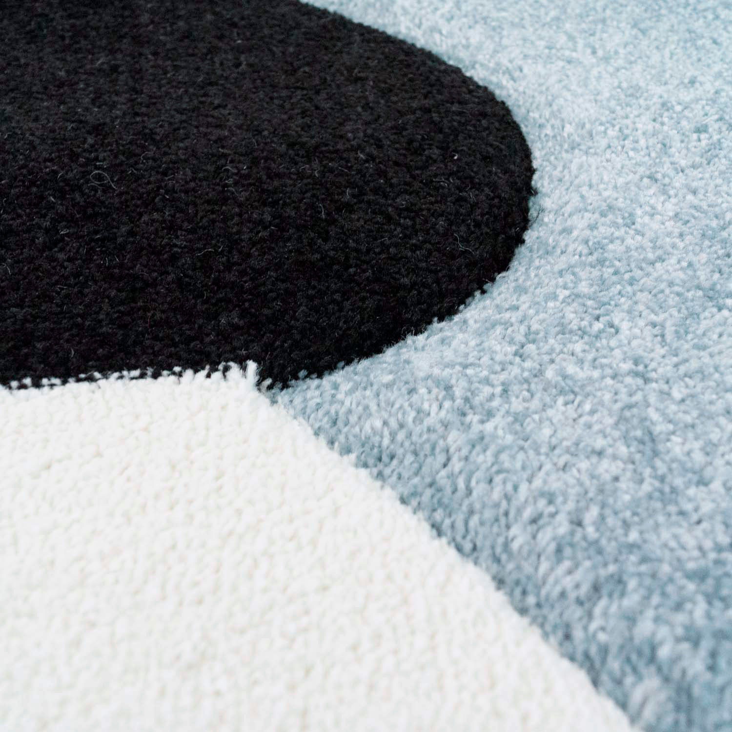 Carpet City Kinderteppich »Bueno Kids 1389«, rechteckig, 13 mm Höhe, Spielteppich, Panda-Bär, 3D-Effekt, Weicher Flor, Pflegeleicht