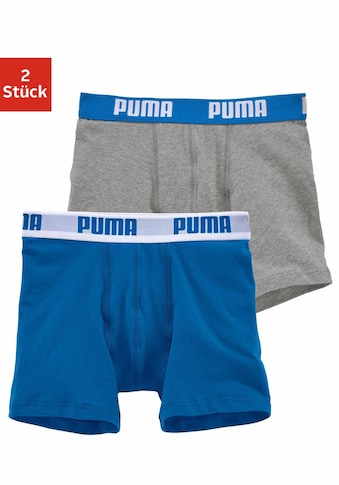 PUMA Boxer, (Packung, 2er-Pack), aus elastischer Baumwolle für Jungen kaufen