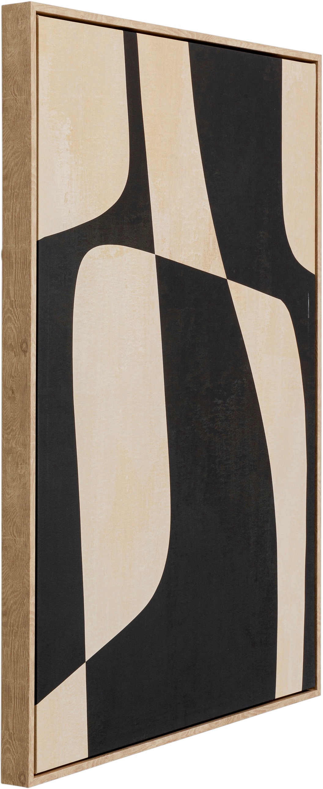 Kare Design Leinwandbild »Leinwandbild Classic Shape Blacky«