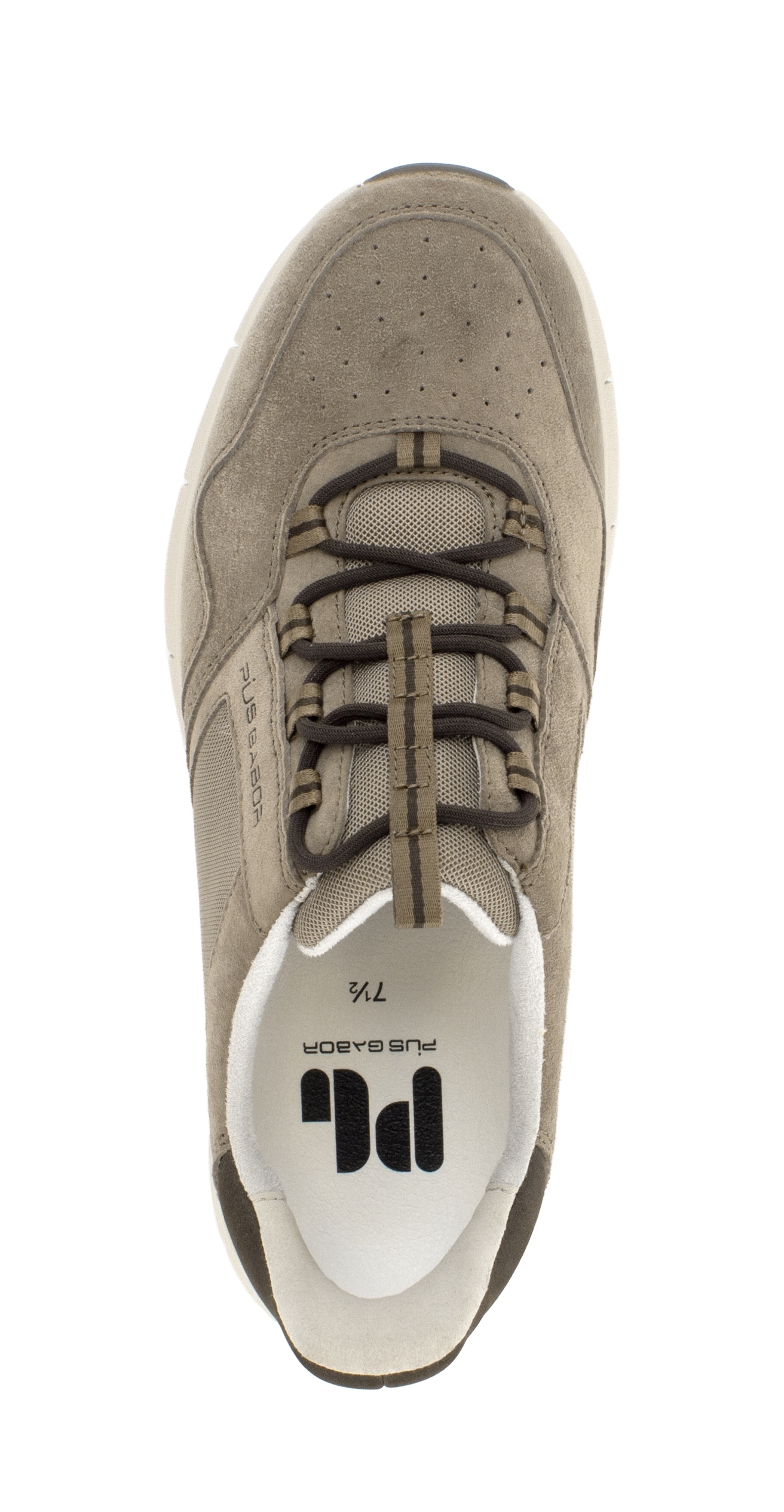 Pius Gabor Slip-On Sneaker  Halbschuh, Slipper mit seitlichem Logoschriftzug, G-Weite