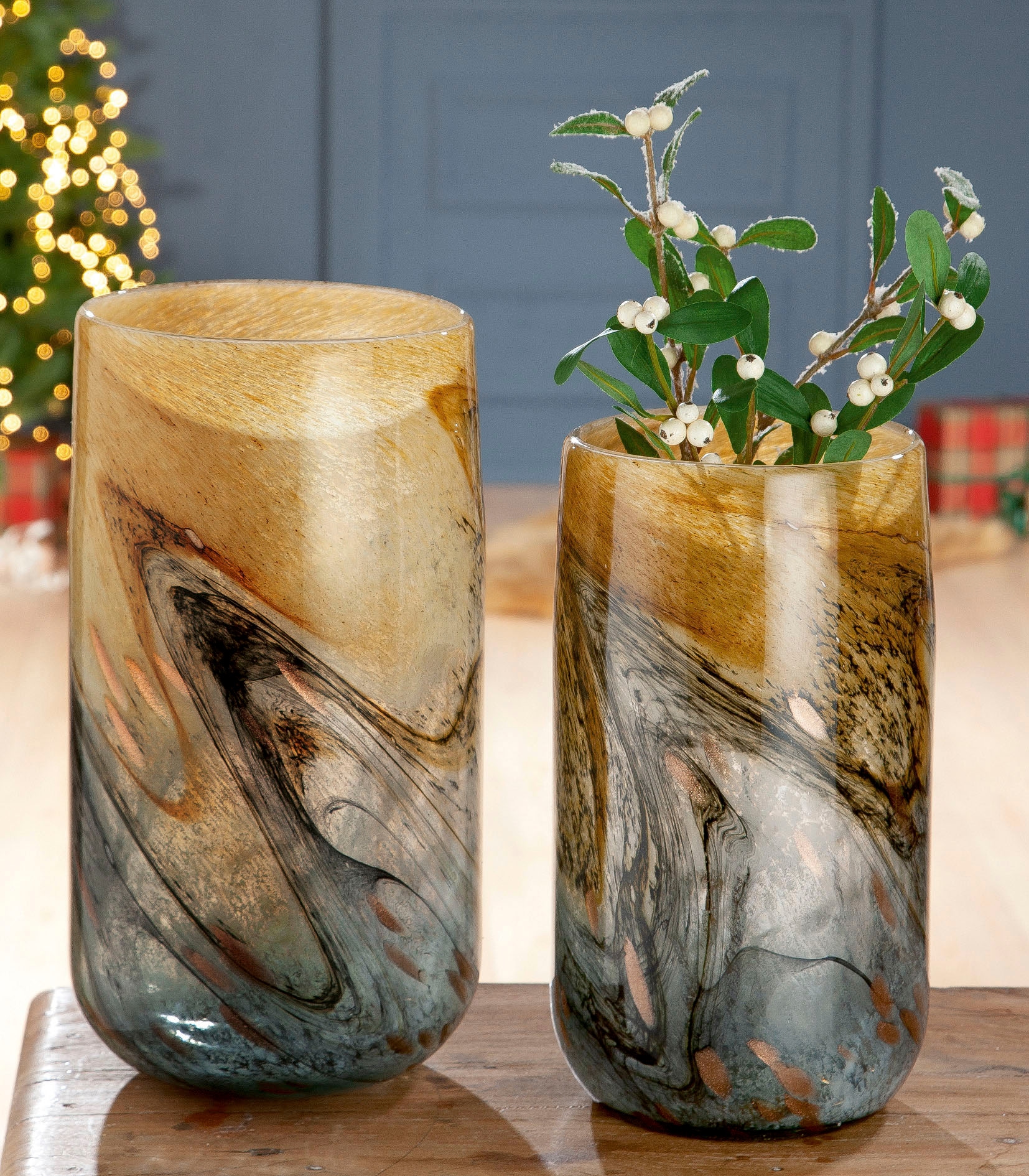 St.), Vase aus mit im (1 dekorative »Vida, Farbverlauf«, Tischvase Blumenvase Online OTTO Glas, GILDE Shop