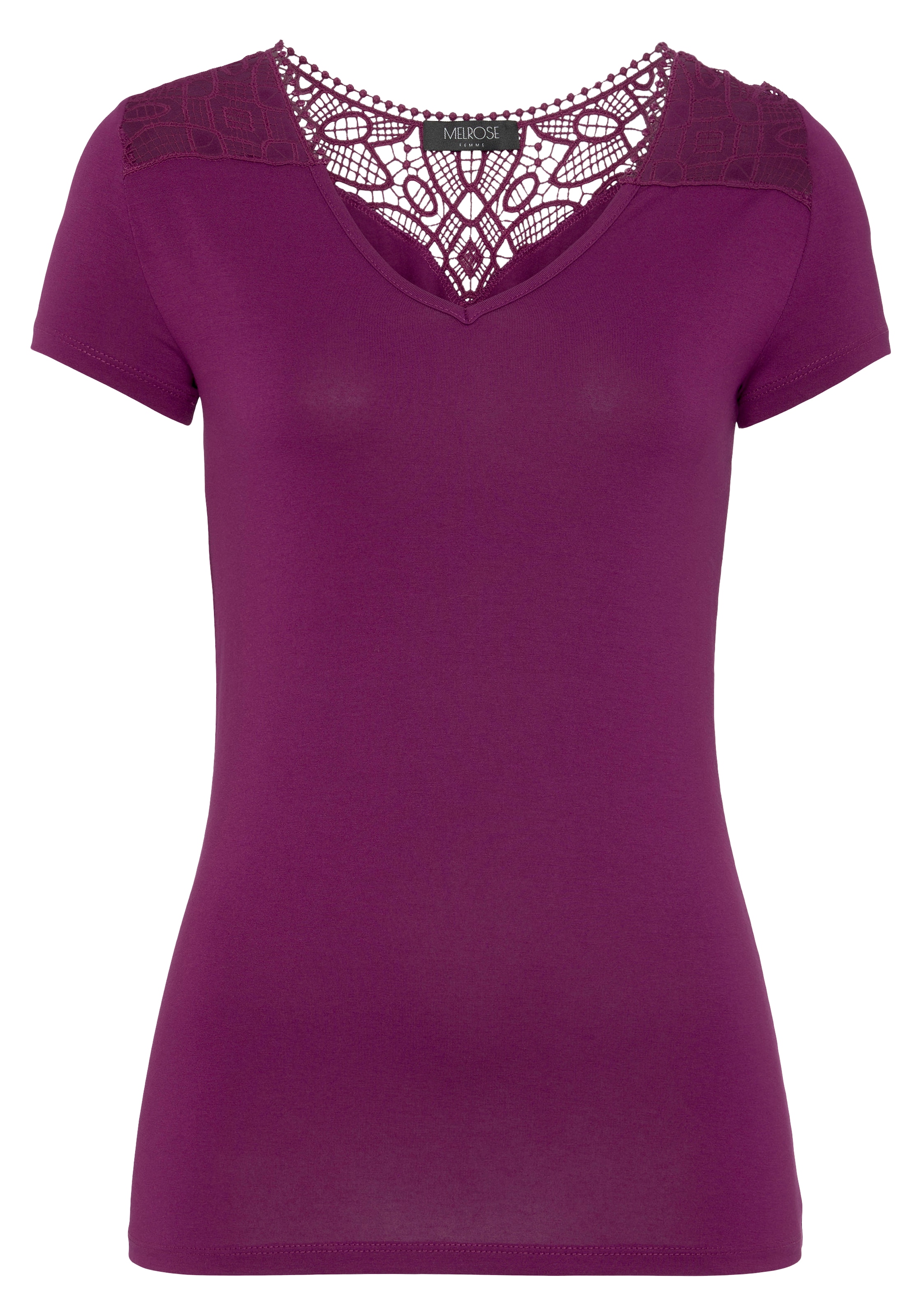 Melrose T-Shirt, V-Ausschnitt im Online Shop mit OTTO bestellen
