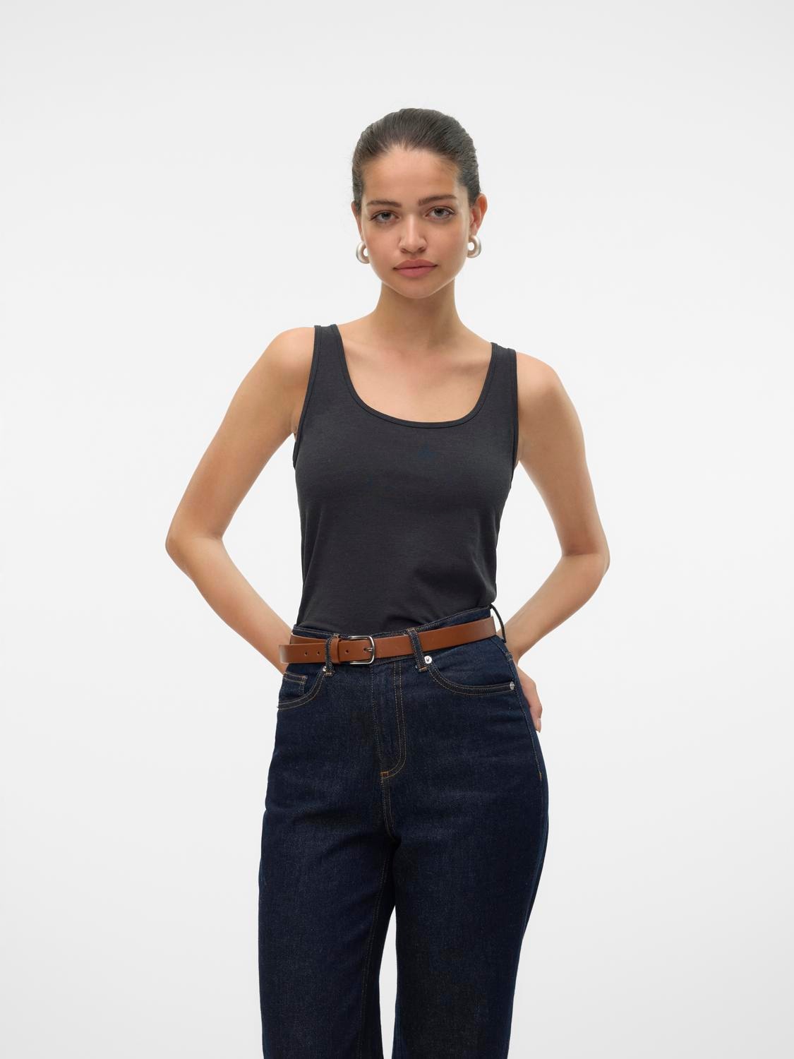 Vero Moda Shirttop »VMLULU LONG TANK TOP JRS GA NOOS«