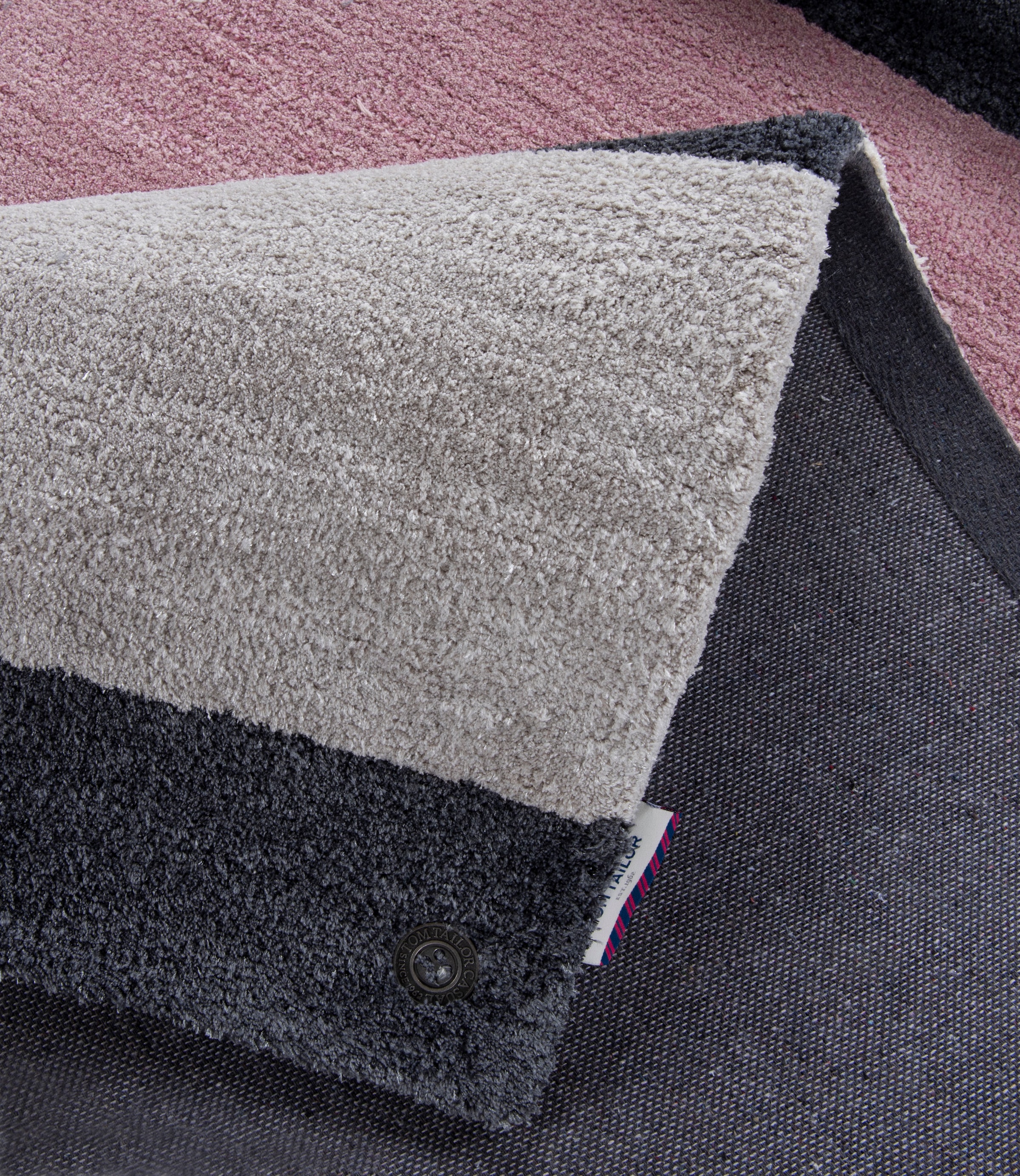 TOM TAILOR HOME Teppich »Powder Fashion«, rechteckig, 12 mm Höhe, besonders weich und flauschig, ideal im Wohnzimmer & Schlafzimmer