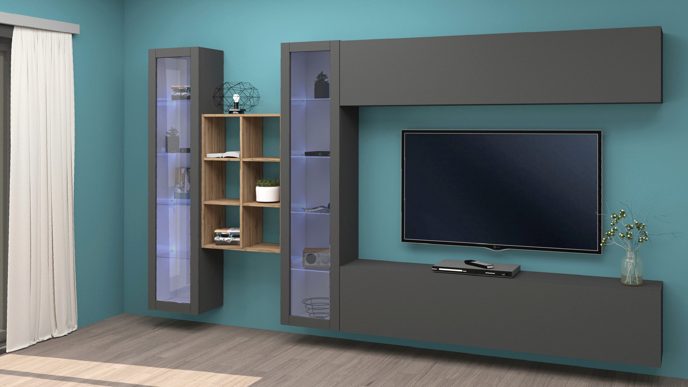 INOSIGN Wohnwand »Maruska« 1 Stk. tlg.