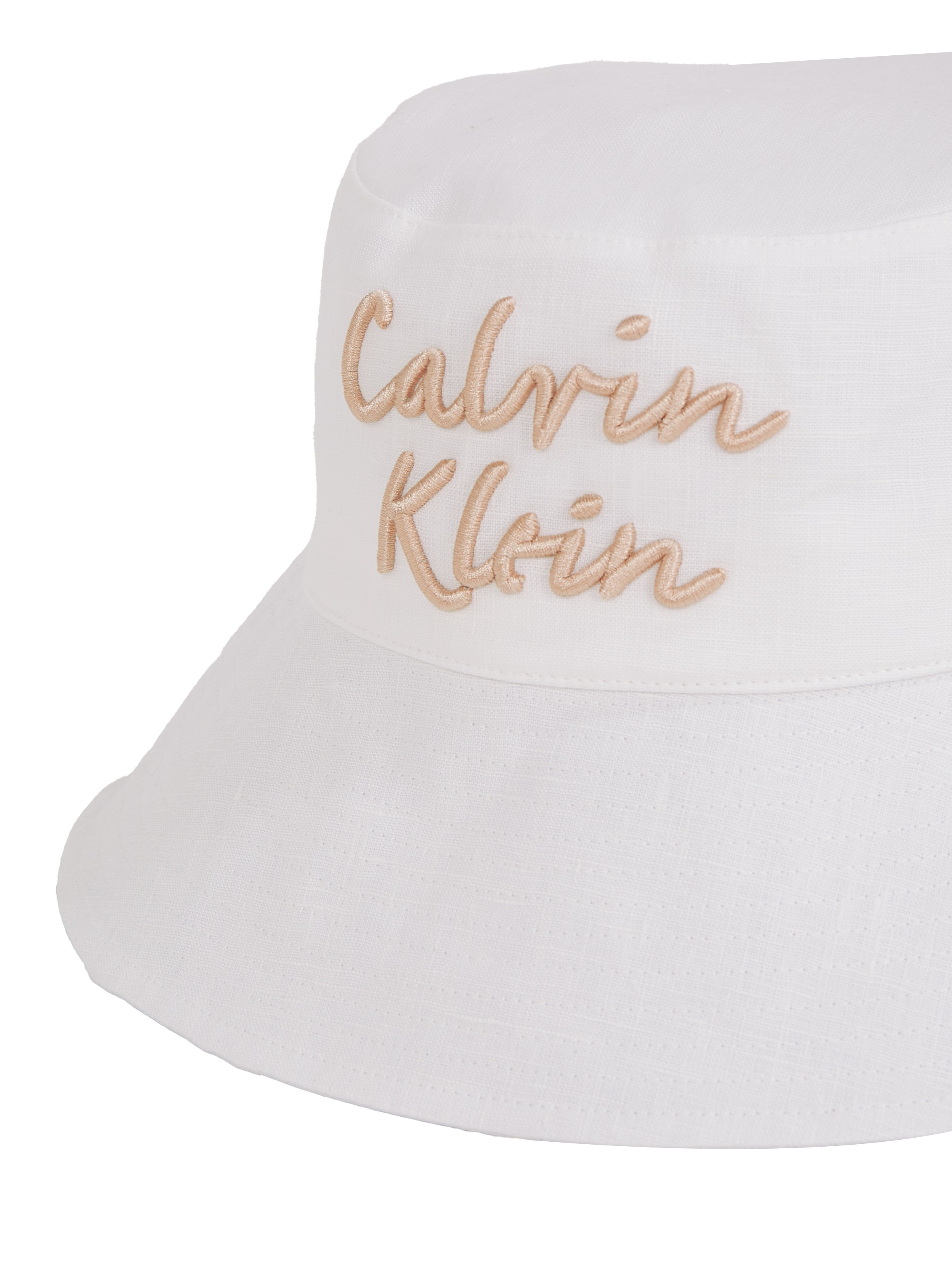 Calvin Klein Jeans Fischerhut »SCRIPT LOGO BUCKET HAT«, mit Logo-Stickerei