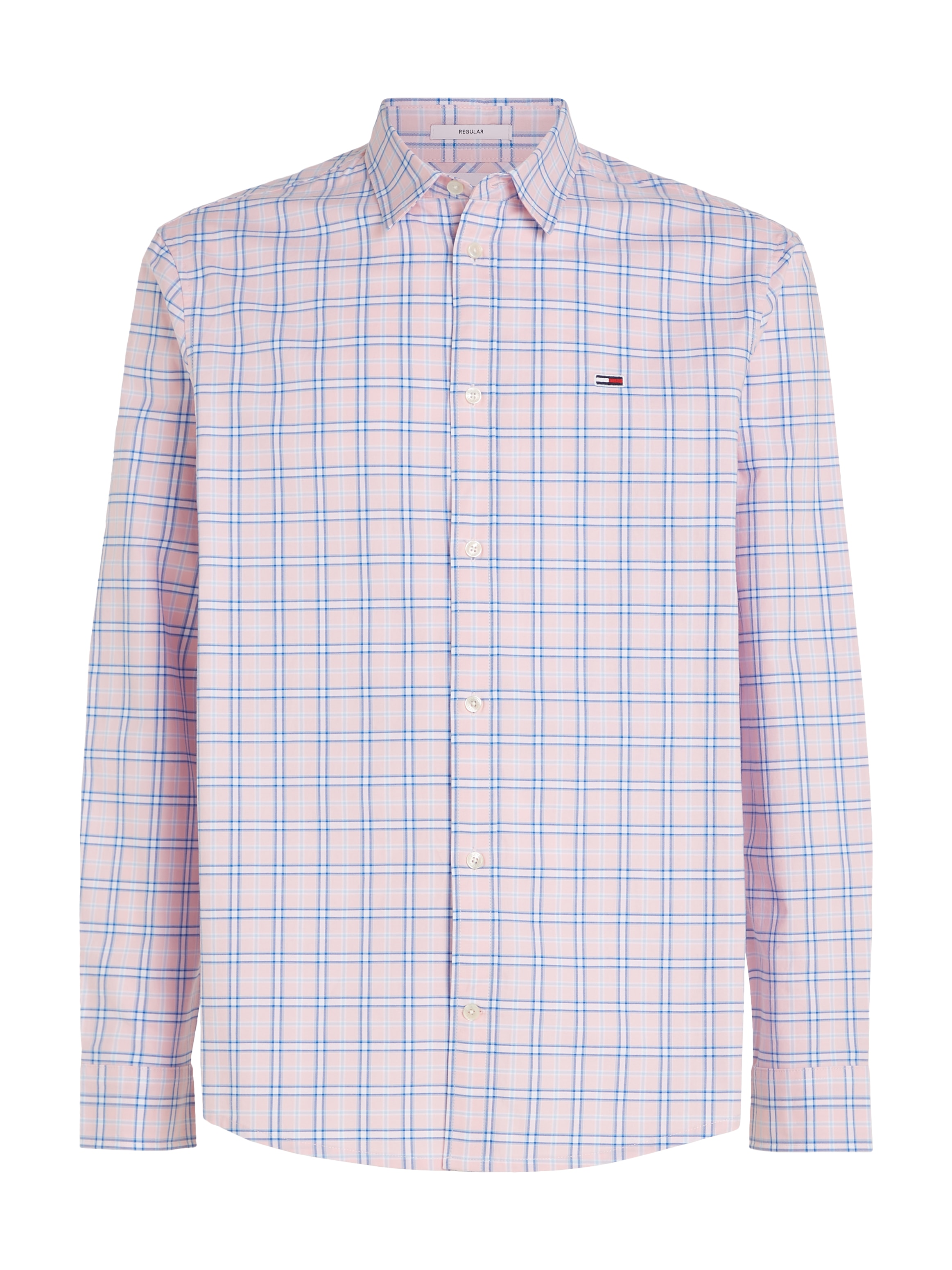 Tommy Jeans Langarmhemd »TJM REG OXFORD CHECK SHIRT«