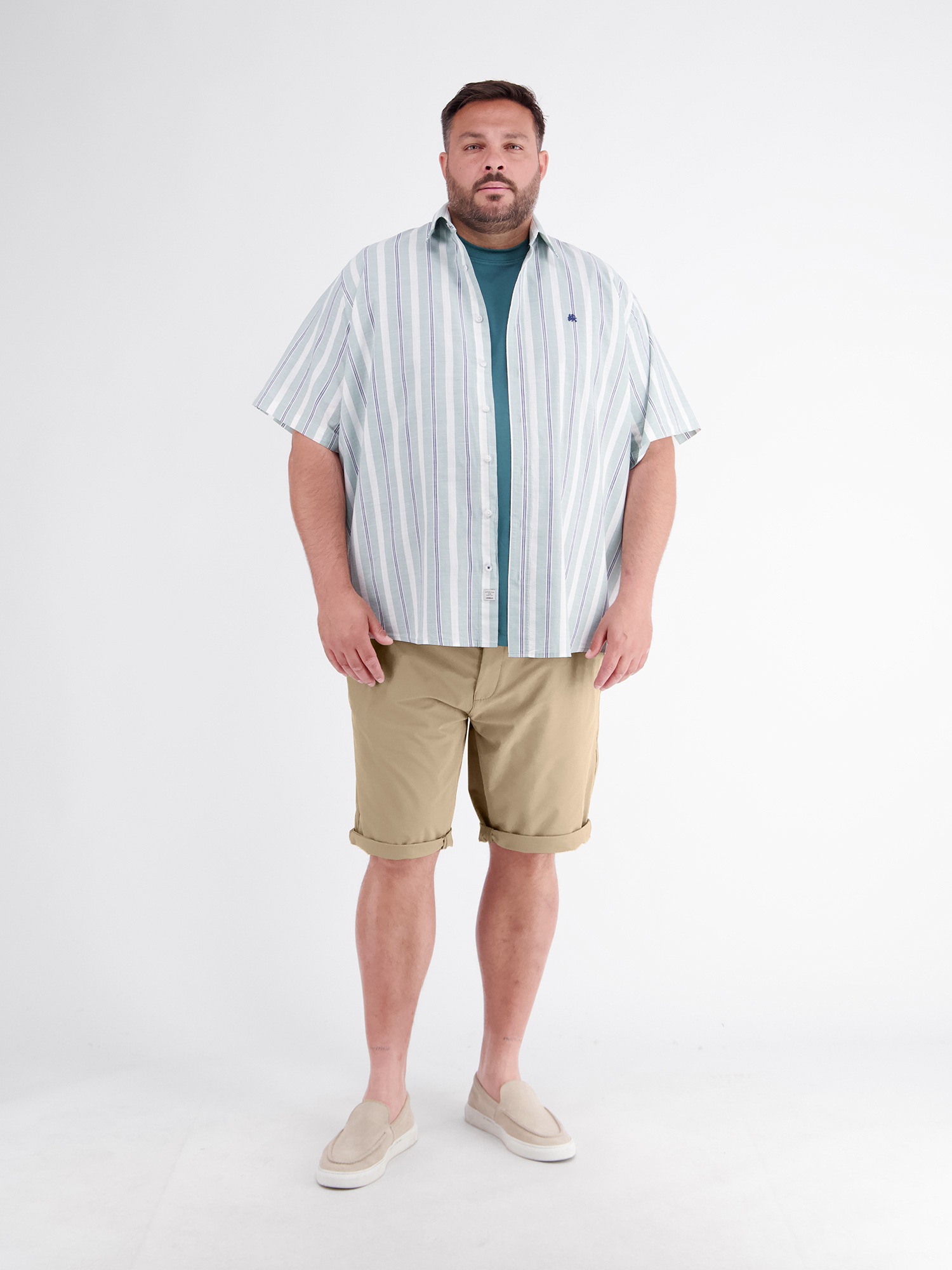 LERROS Chinoshorts »Sportliche Chino-Shorts aus Nylon-Mix in großen Größen«