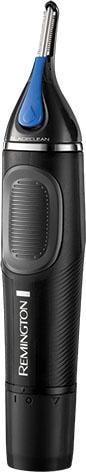 Remington Nasen- und Ohrhaartrimmer »NE3870« 2 Aufsätze mit Active BladeClean-System, auch für Augenbrauen in schwarz