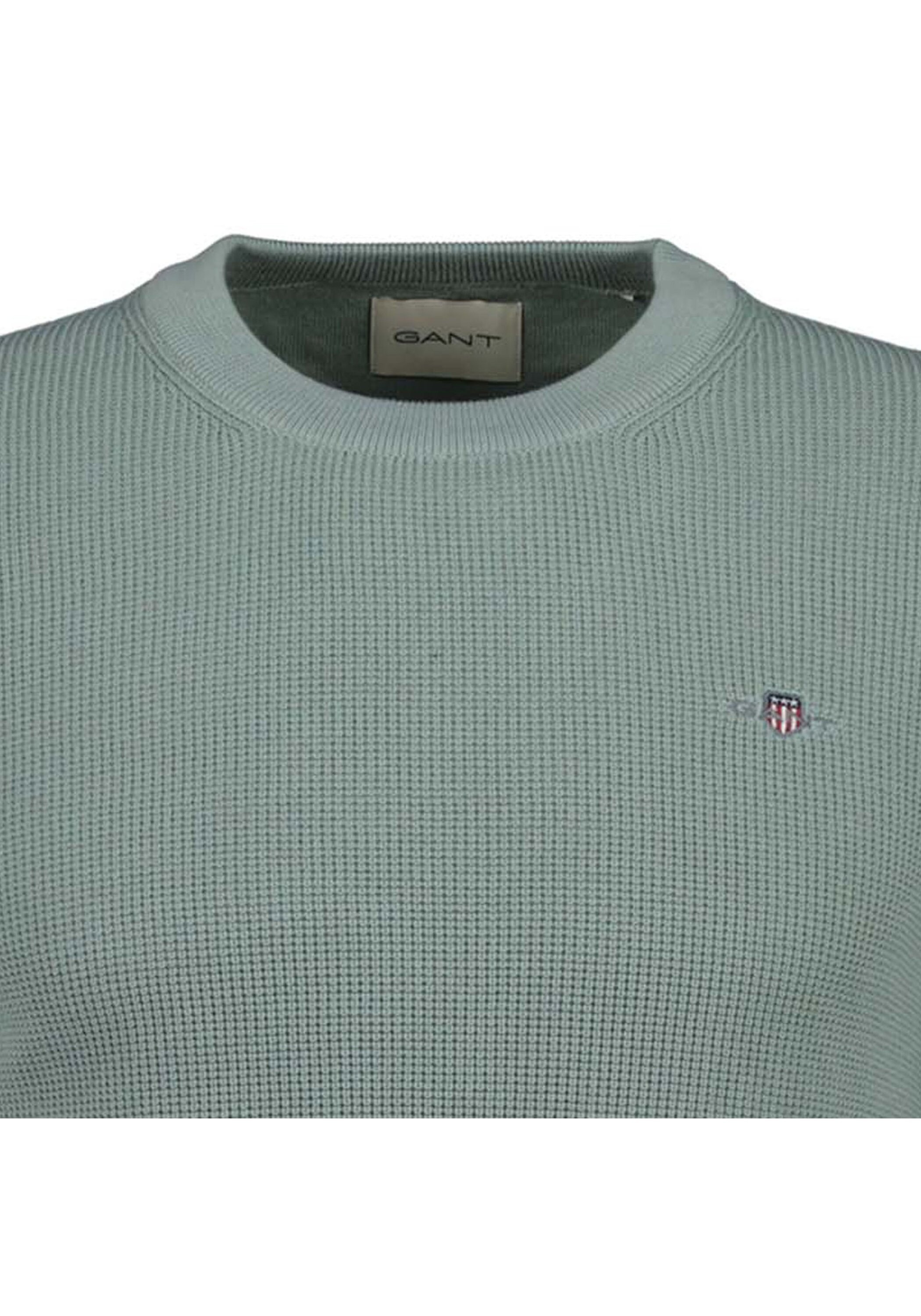 Gant Sweater »Strickpullover MICRO TEXTURED COTTON C-NECK 1er Pack«, 1 tlg.
