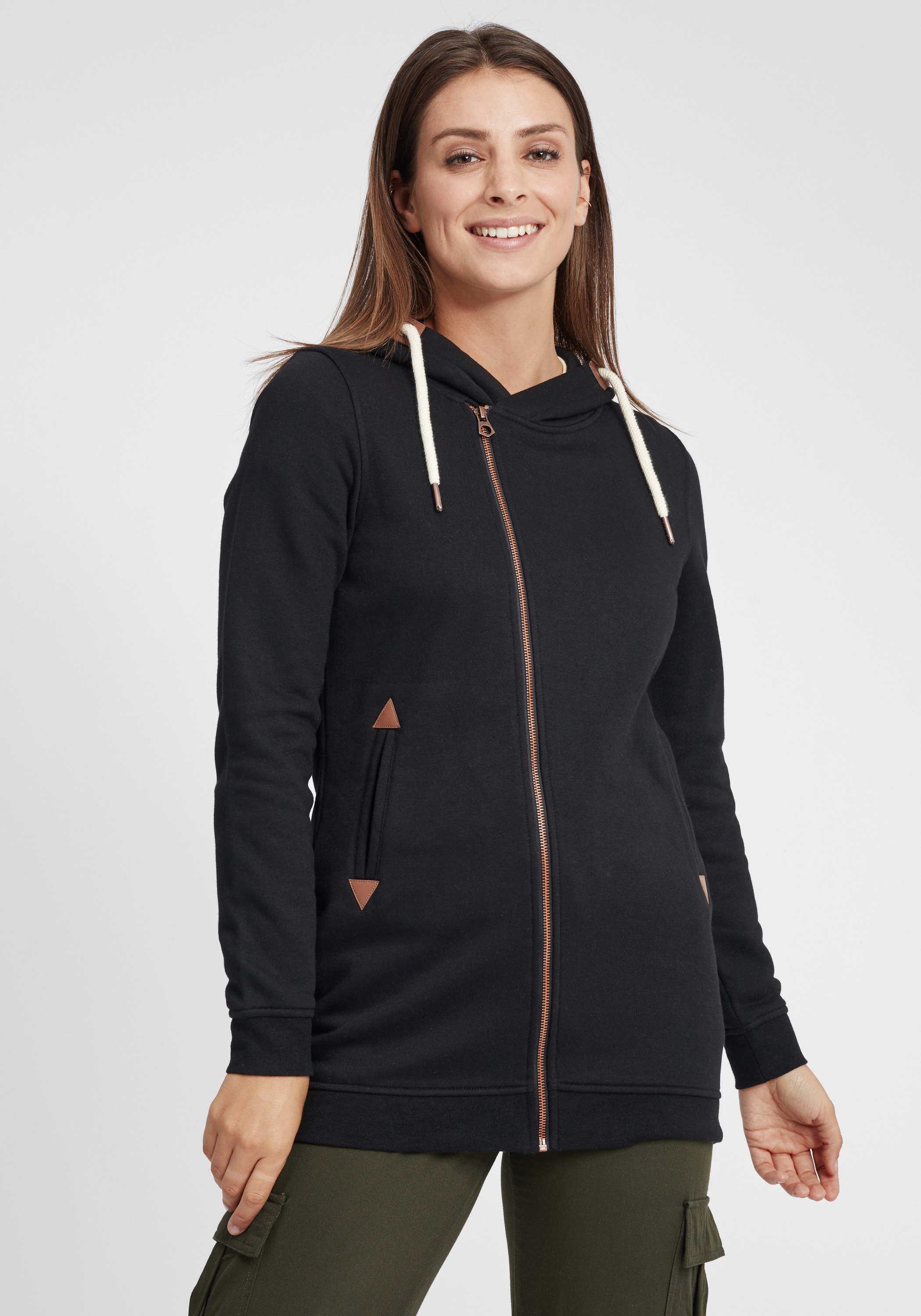 OXMO Kapuzensweatjacke »Kapuzensweatjacke OXVicky«