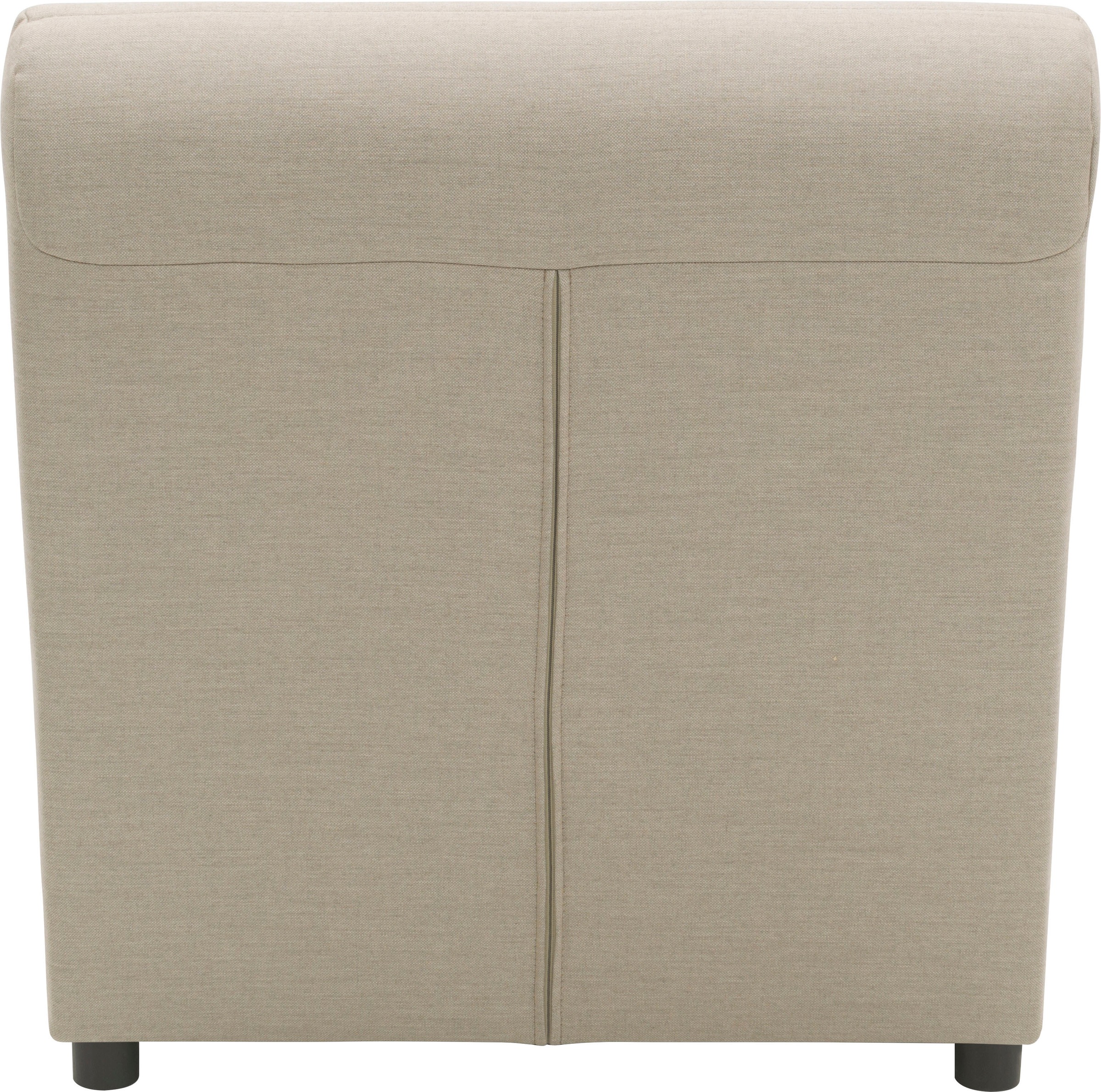 DOMO collection Sofaelement »Soleil, pflegeleichter und wetterfester Bezug« Outdoor, besonderes Design und Formgebung, individuell erweiterbar