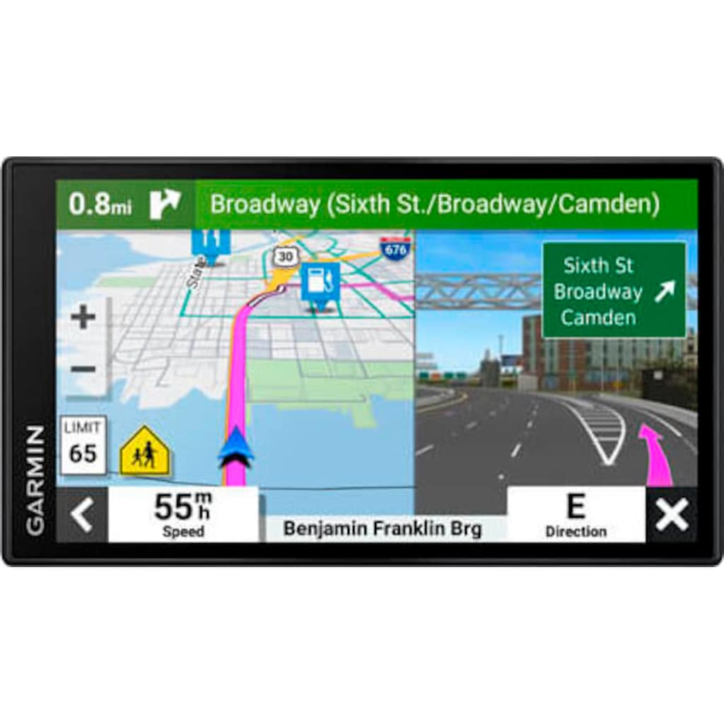 Garmin Navigationsgerät »DRIVESMART™ 66 EU, MT-S«, (Karten-Updates)