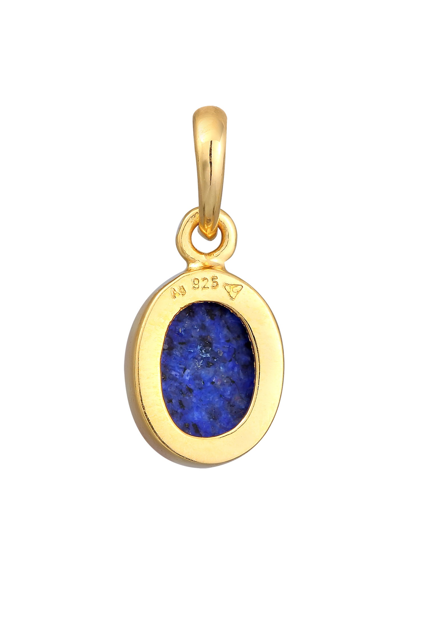 Elli Amulett »Anhänger Lapis Lazuli Edelstein Oval 925 Silber«