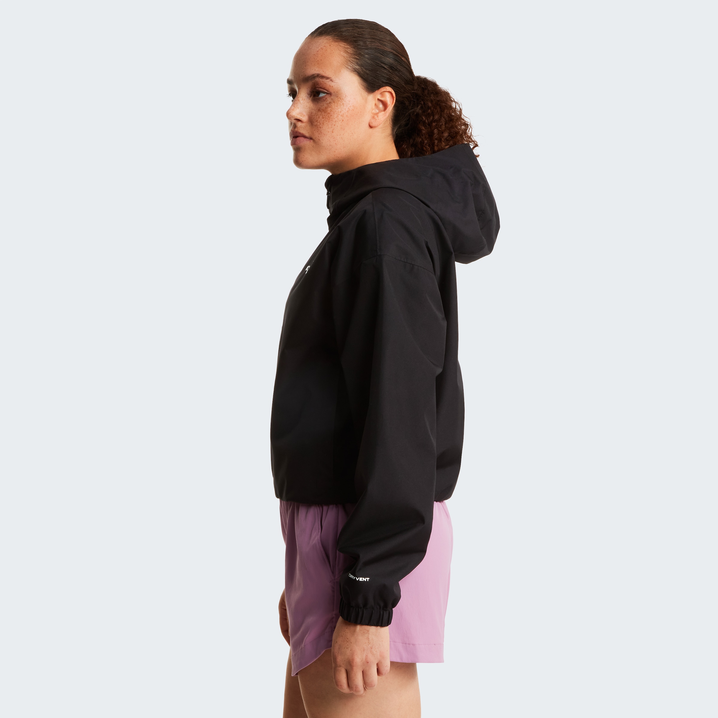 The North Face Funktionsjacke »W QUEST MONO CROPPED  JACKET« leichte Funktionsjacke, für Wandern, aus Polyester