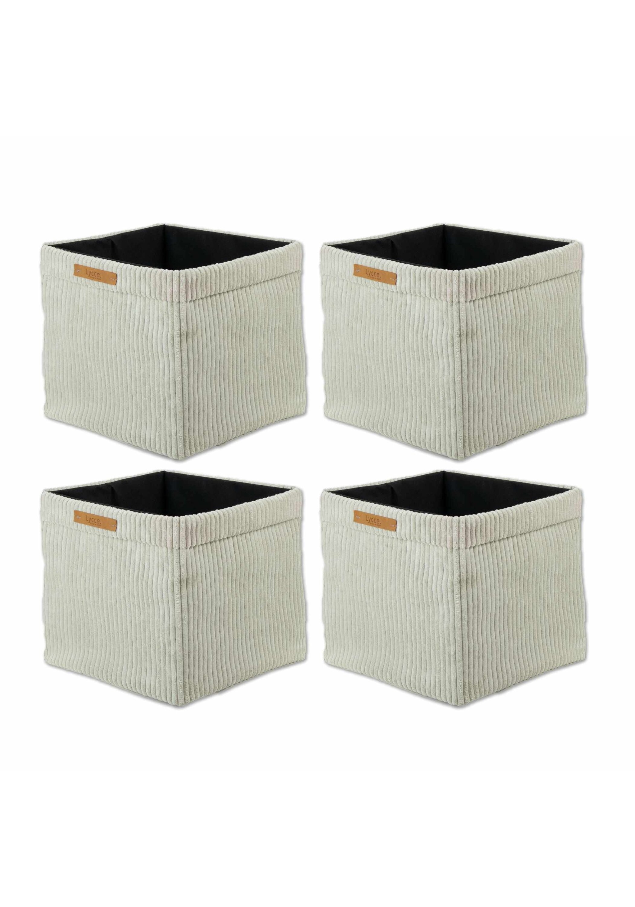 Lycce Aufbewahrungsbox »Aufbewahrungskorb Faltbare Aufbewahrungsbox Cord 4P 4er Pack«