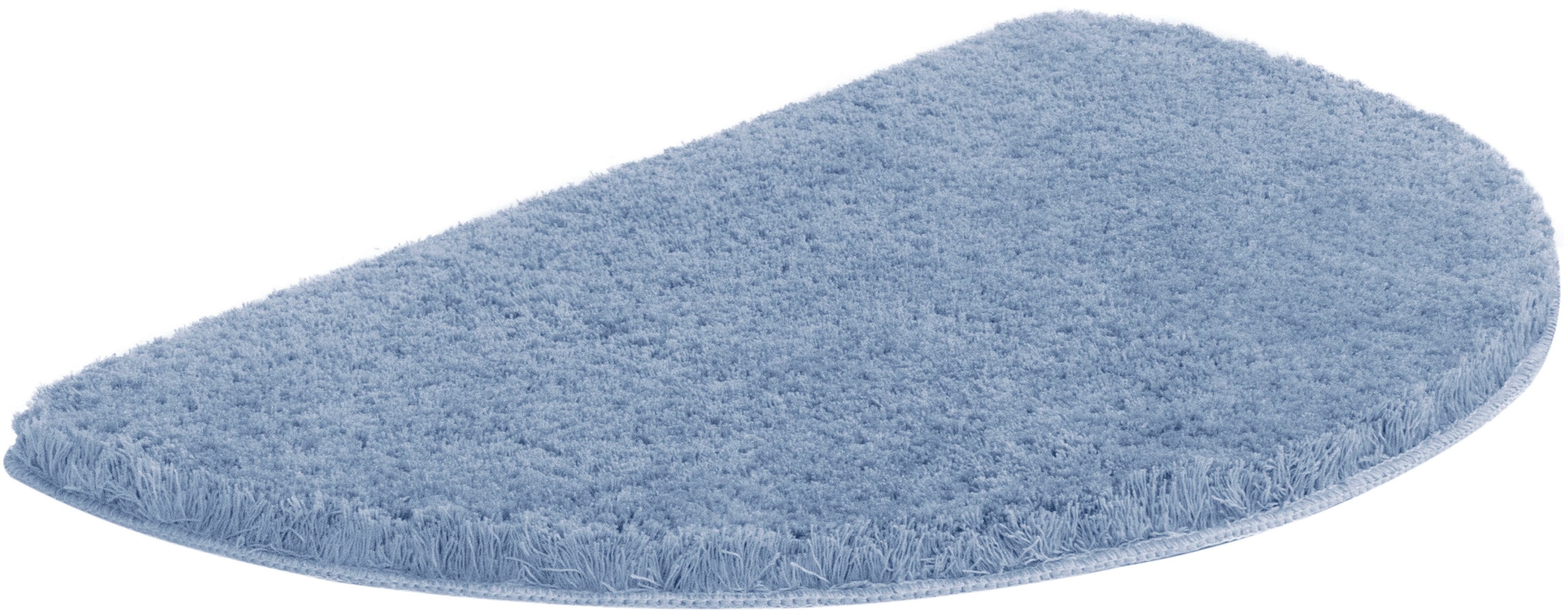 my home Badematte »Porto, sehr feiner Flor«, rutschhemmend beschichtet, fußbodenheizungsgeeignet-schnell trocknend-strapazierfähig, Badteppich, waschbar, Badematten auch als 3 teiliges Set erhältlich