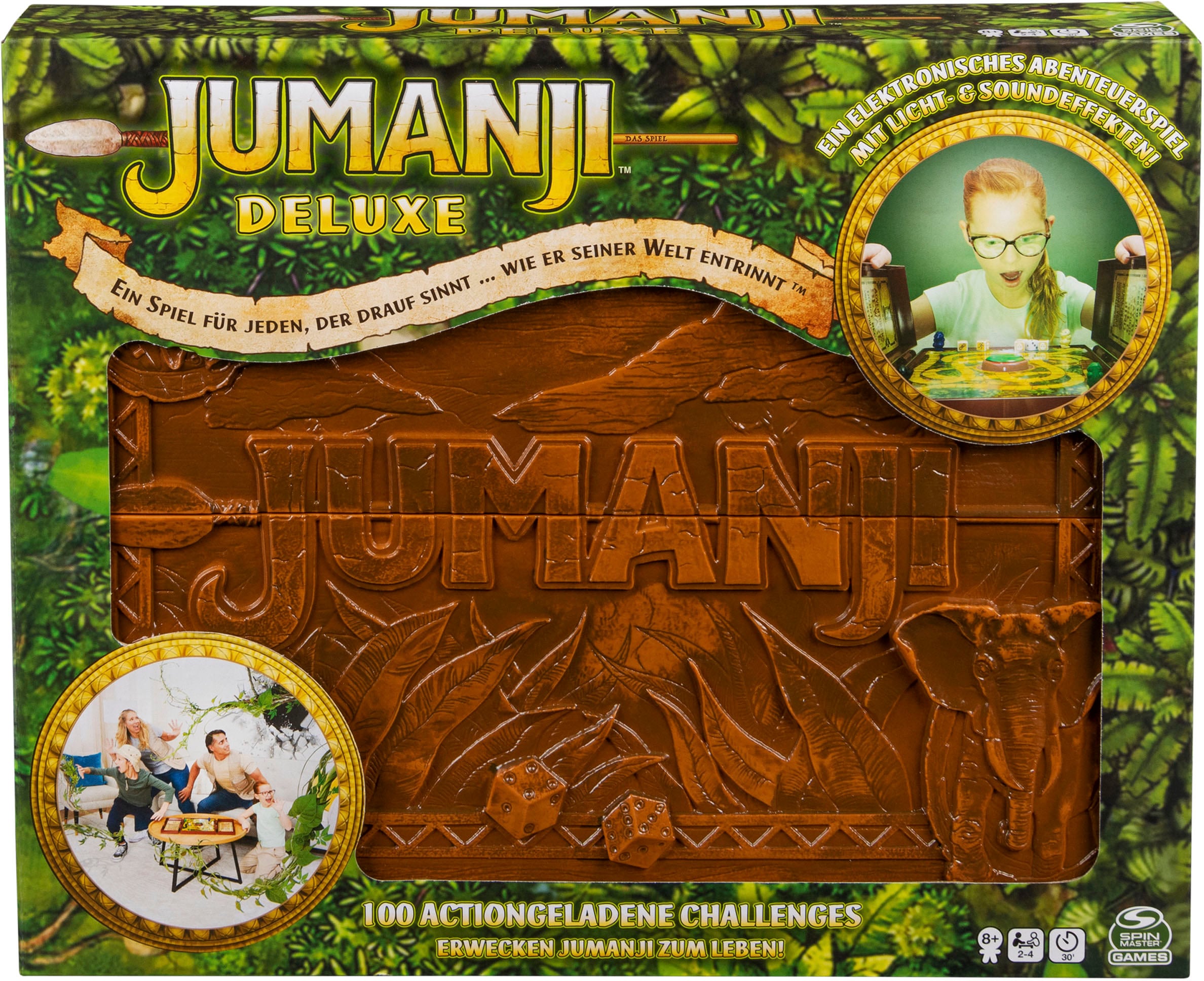 Spin Master Spiel »Jumanji Deluxe«, mit Licht und Sound