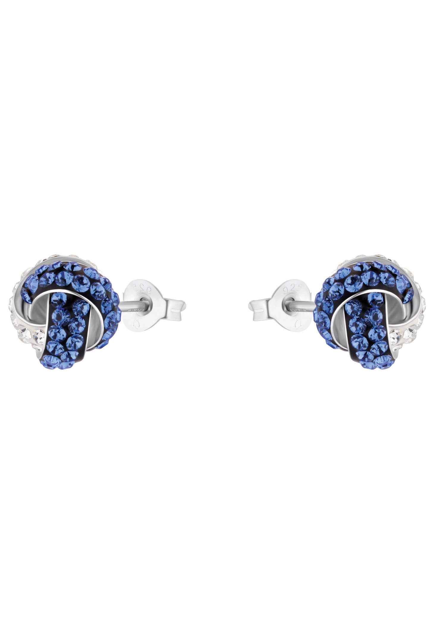 Amor Paar Ohrstecker »Knoten, 9217786«, mit Zirkonia (synth.)