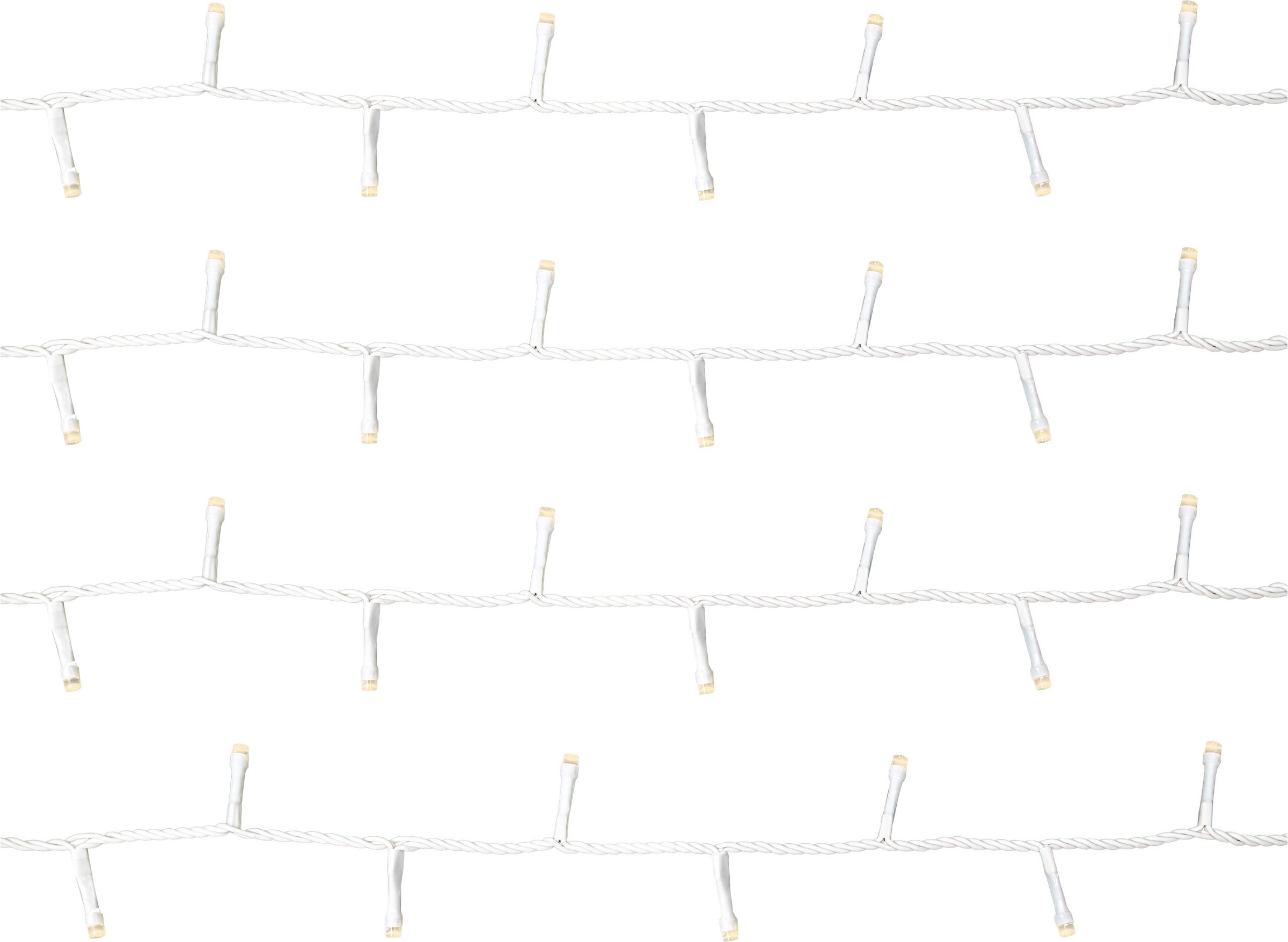 OTTO home LED-Lichterkette »in 3/6/12/18 u. 24 m Länge, warmweiß, Timer, Indoor, Outdoor, Garten« 6/18h Timer, schwarz o. weiß, 5m Zuleitung,  innen, außen, Balkon