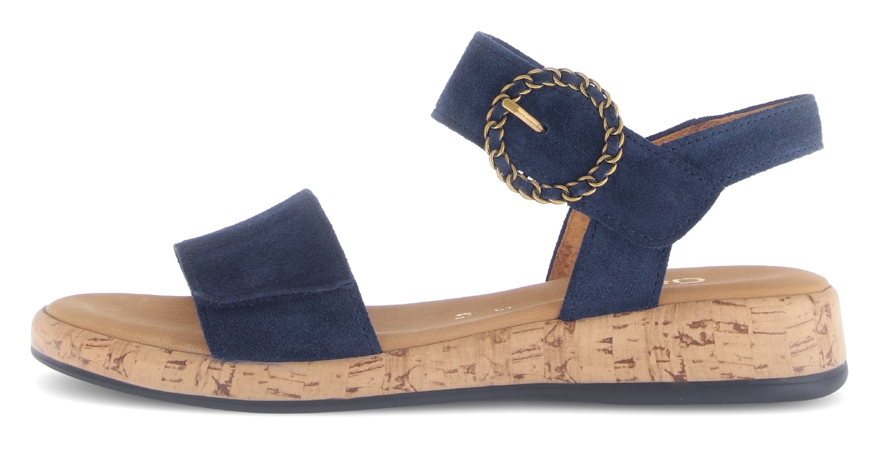 Gabor Keilsandalette »RHODOS«, Riemchensandale, Komfortschuh, Sommerschuh mit hübscher Zierschnalle