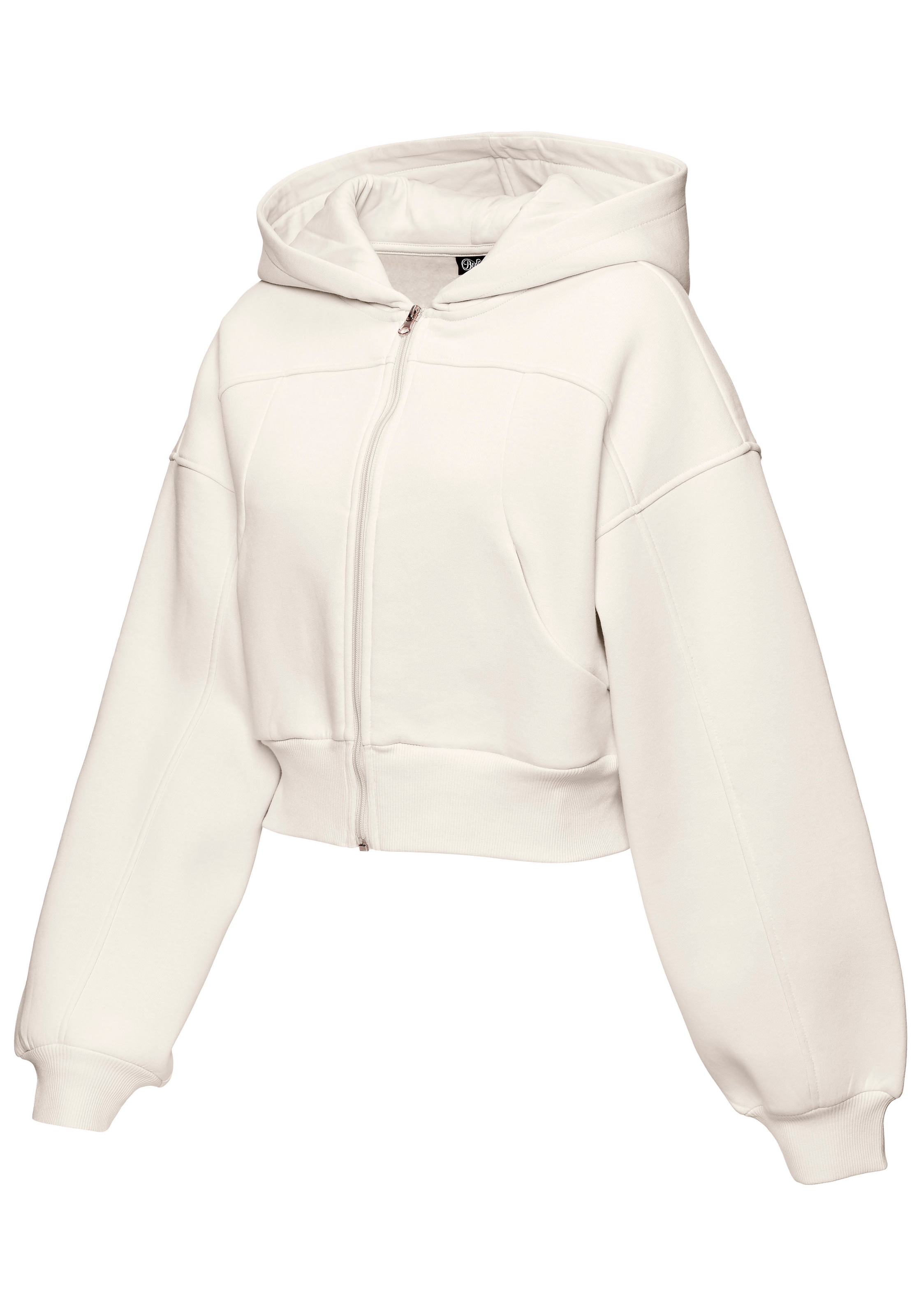 Copenhagen Studios Kapuzensweatjacke, in kurzer Form