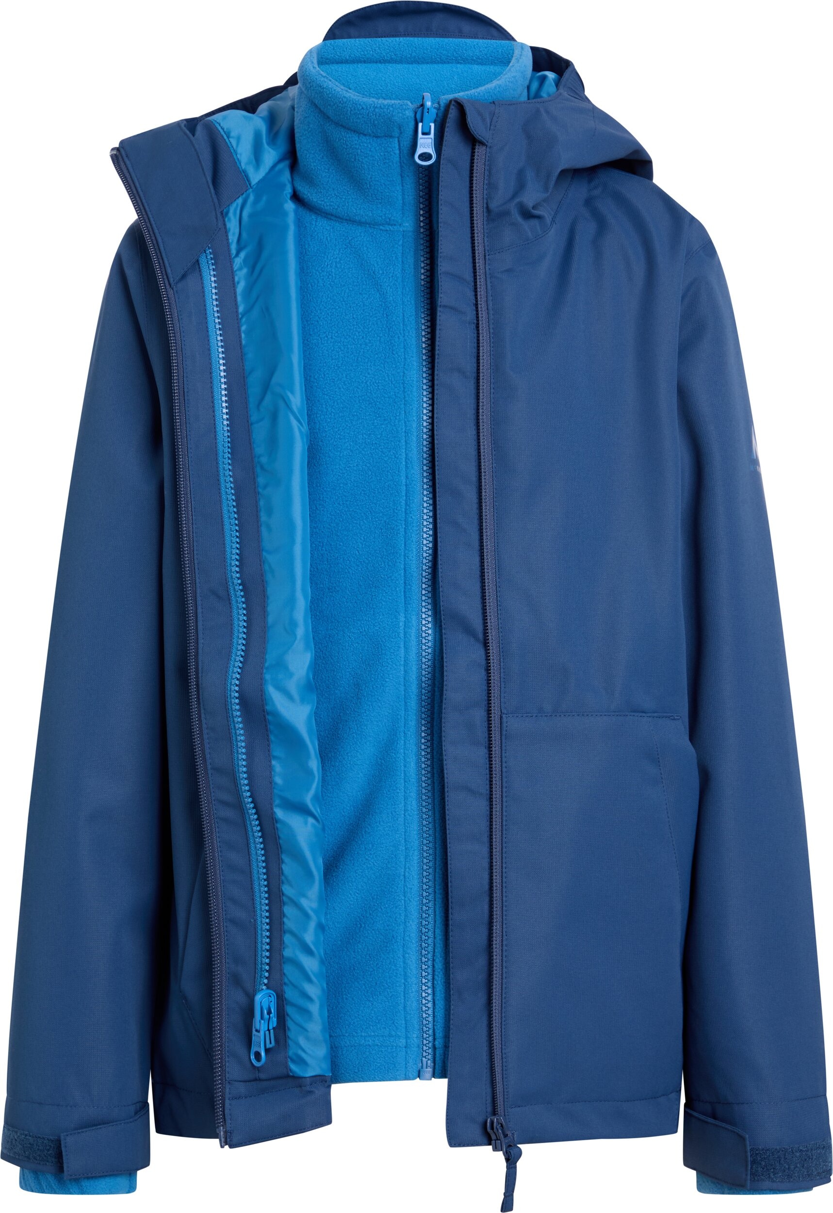 McKINLEY Outdoorjacke »Ju.-Funktions-Jacke Allalin 3:1 III B« mit Kapuze