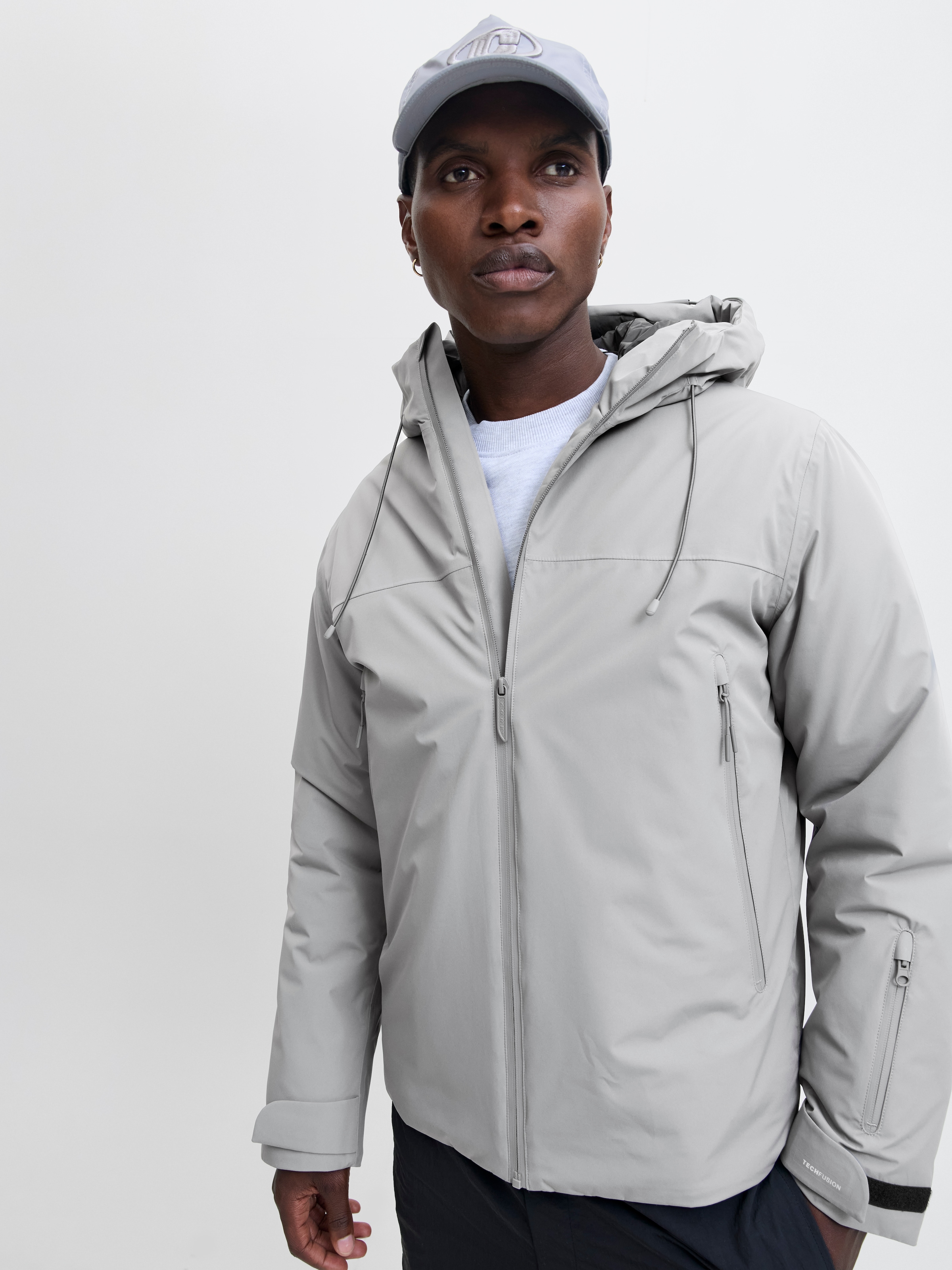 Jack & Jones Outdoorjacke »JCOFUSION TECHNICAL JACKET SN«, mit Kapuze