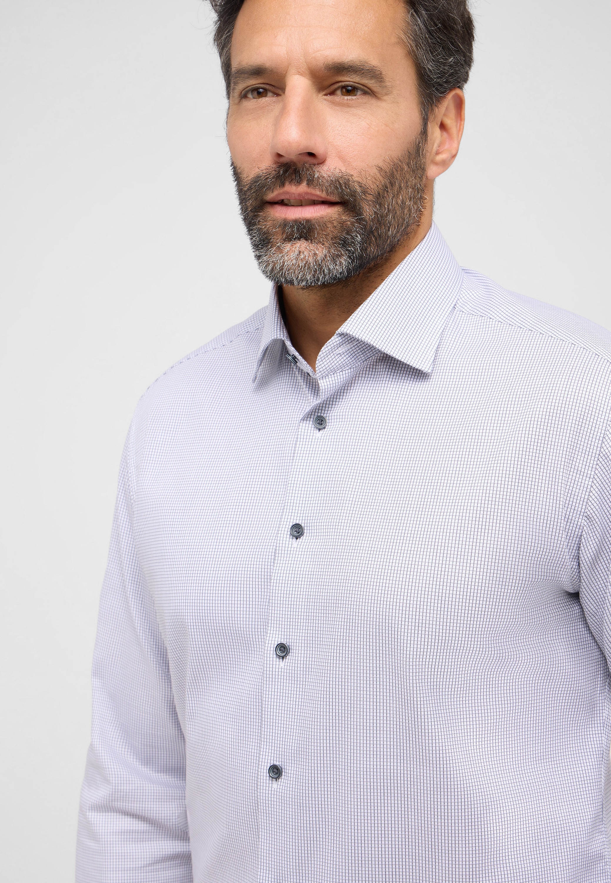 Eterna Langarmhemd »MODERN FIT«, NON IRON (bügelfrei)