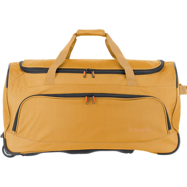 travelite Reisetasche »Basics Fresh, 71 cm, gelb«, mit Rollen