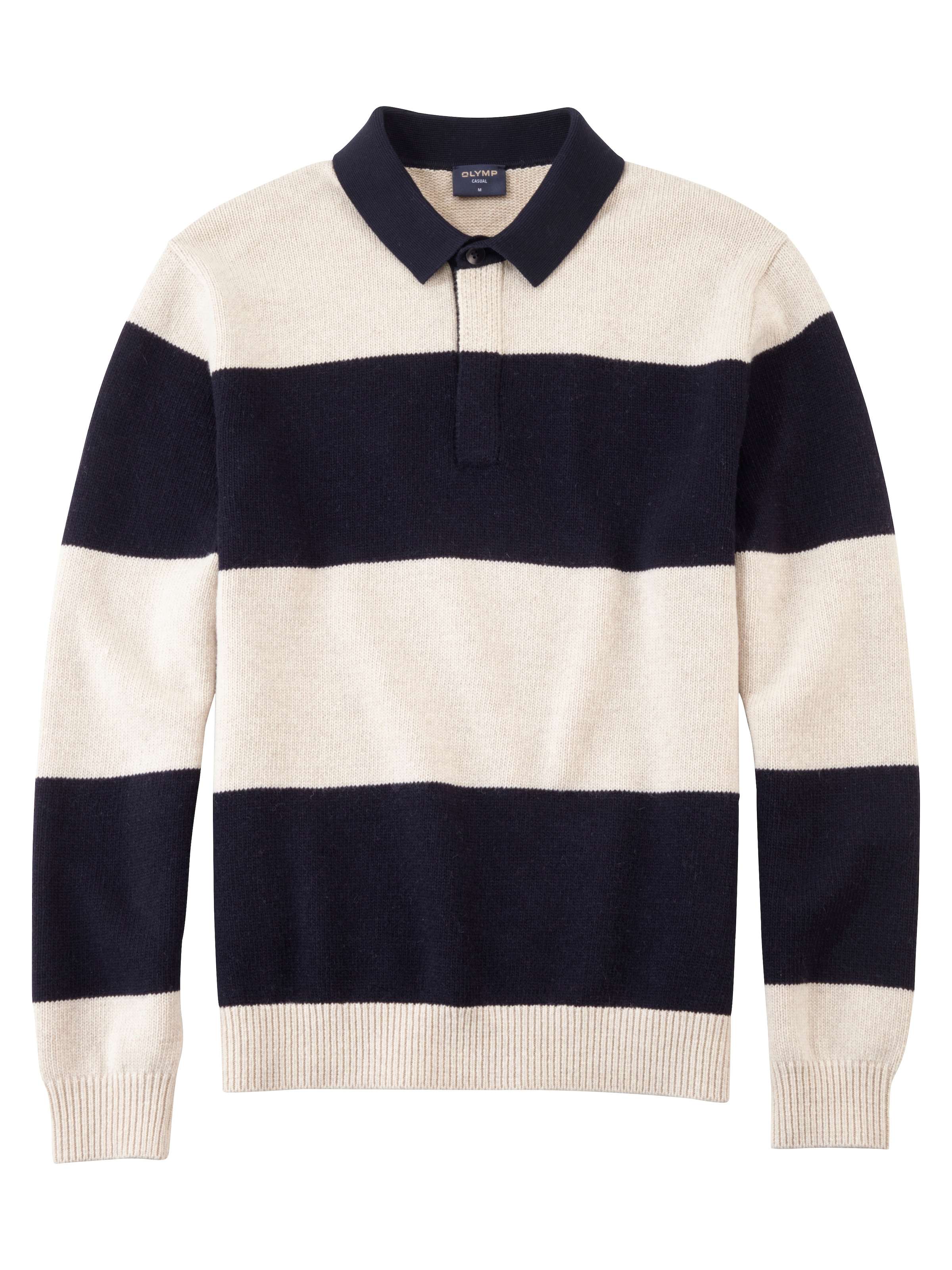 OLYMP Polokragenpullover »OLYMP Strick Casual«