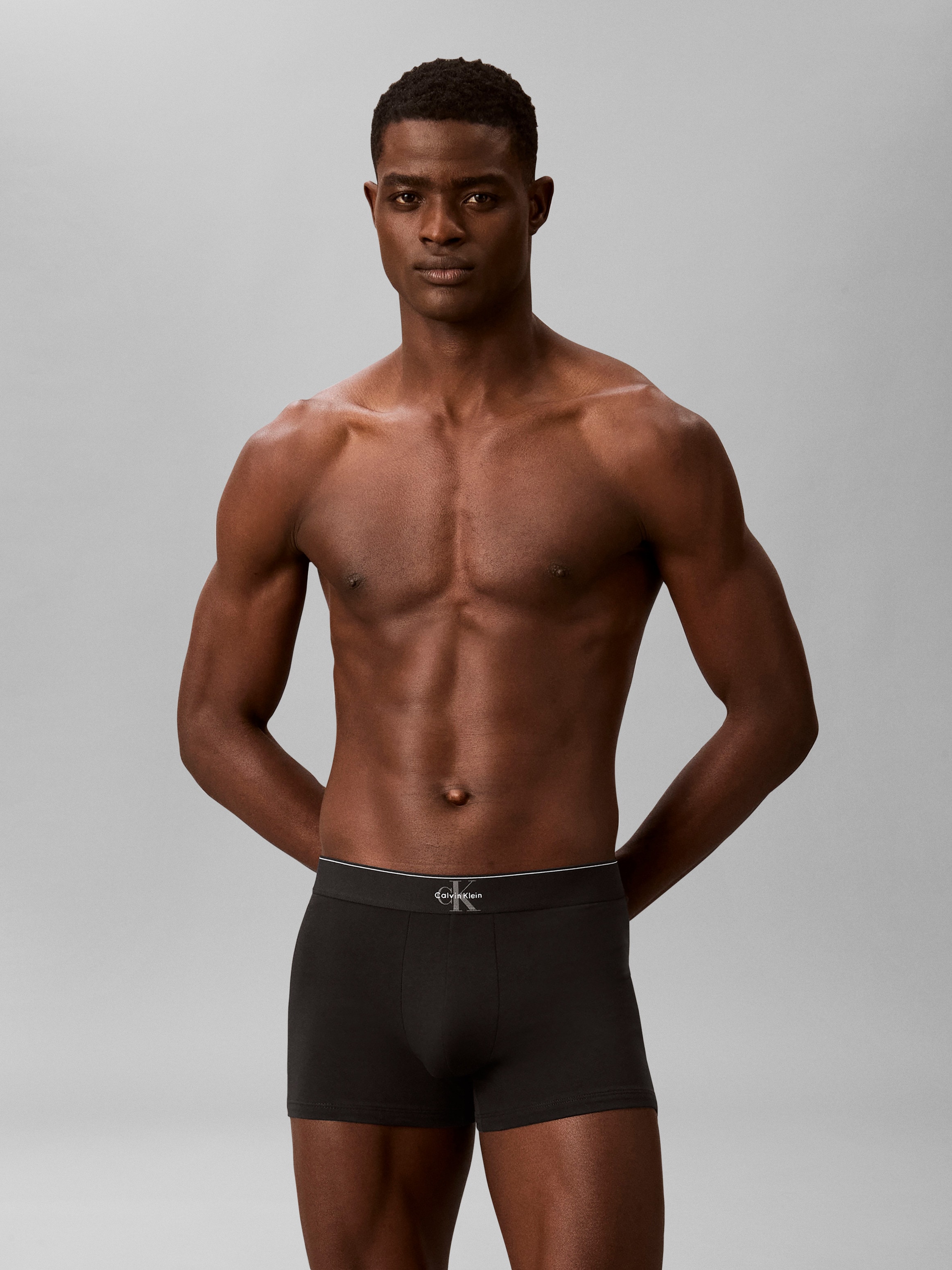 Calvin Klein Underwear Trunk »Trunk 3PK« Packung, 3er-Pack,  Körpernahe Passform mit elastischem Bund