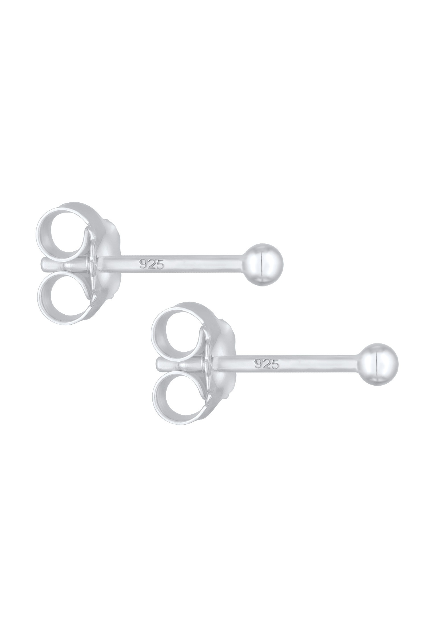 Elli Paar Ohrstecker »Ohrringe Ohrstecker Kugel Klassisch Rund 925 Silber«