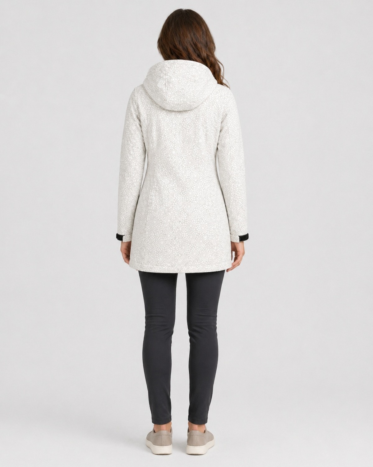 DEPROC Active Softshelljacke »SHELBY LONG« leichter Softshell Kurzmantel mit abnehmbarer Kapuze