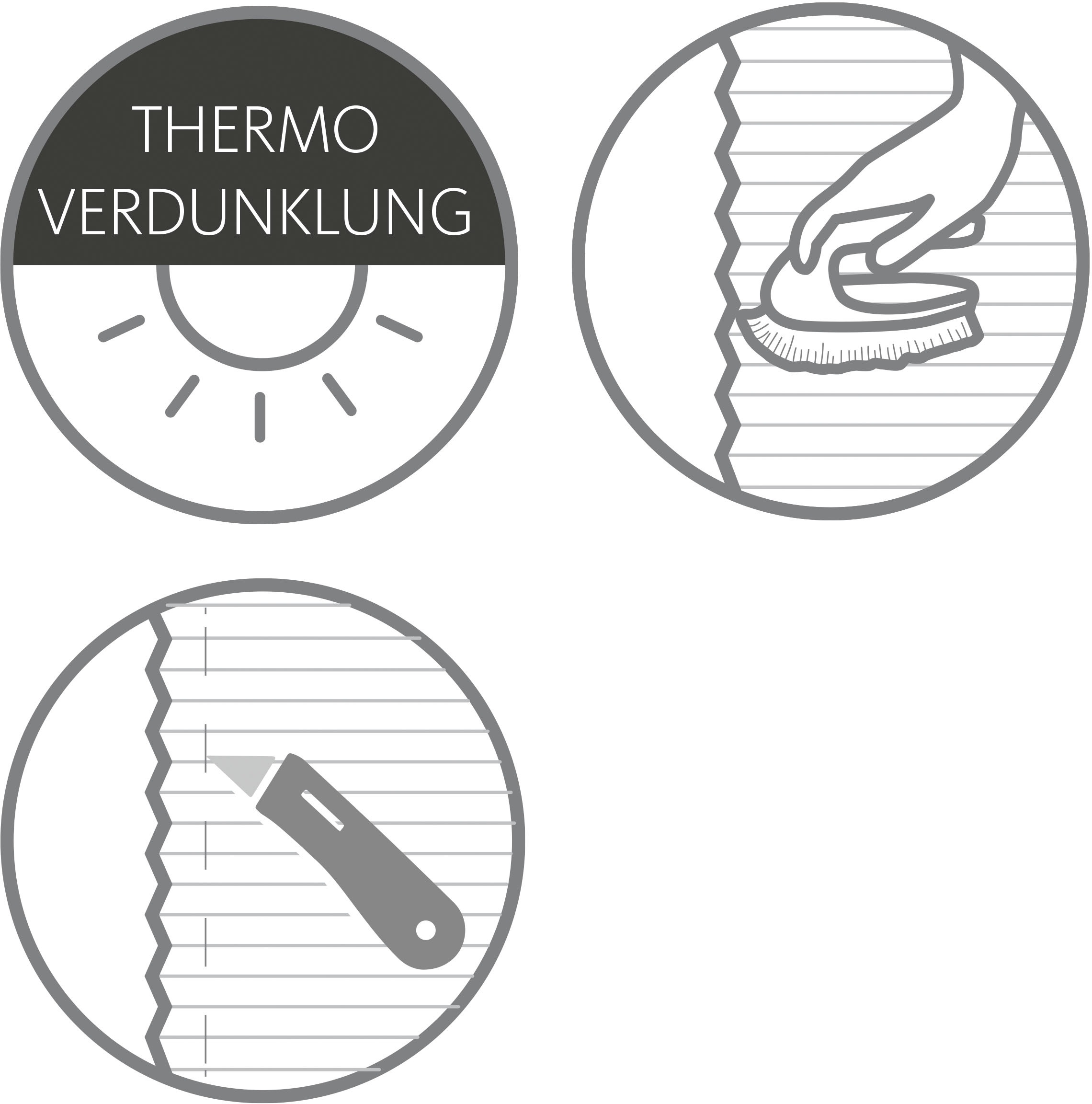 SCHÖNER WOHNEN-Kollektion Wabenplissee »Thermo Sina«, verdunkelnd, energiesparend, mit Bohren, verspannt, verschraubt, energiesparend, Thermo Rückseite, schallabsorbierend