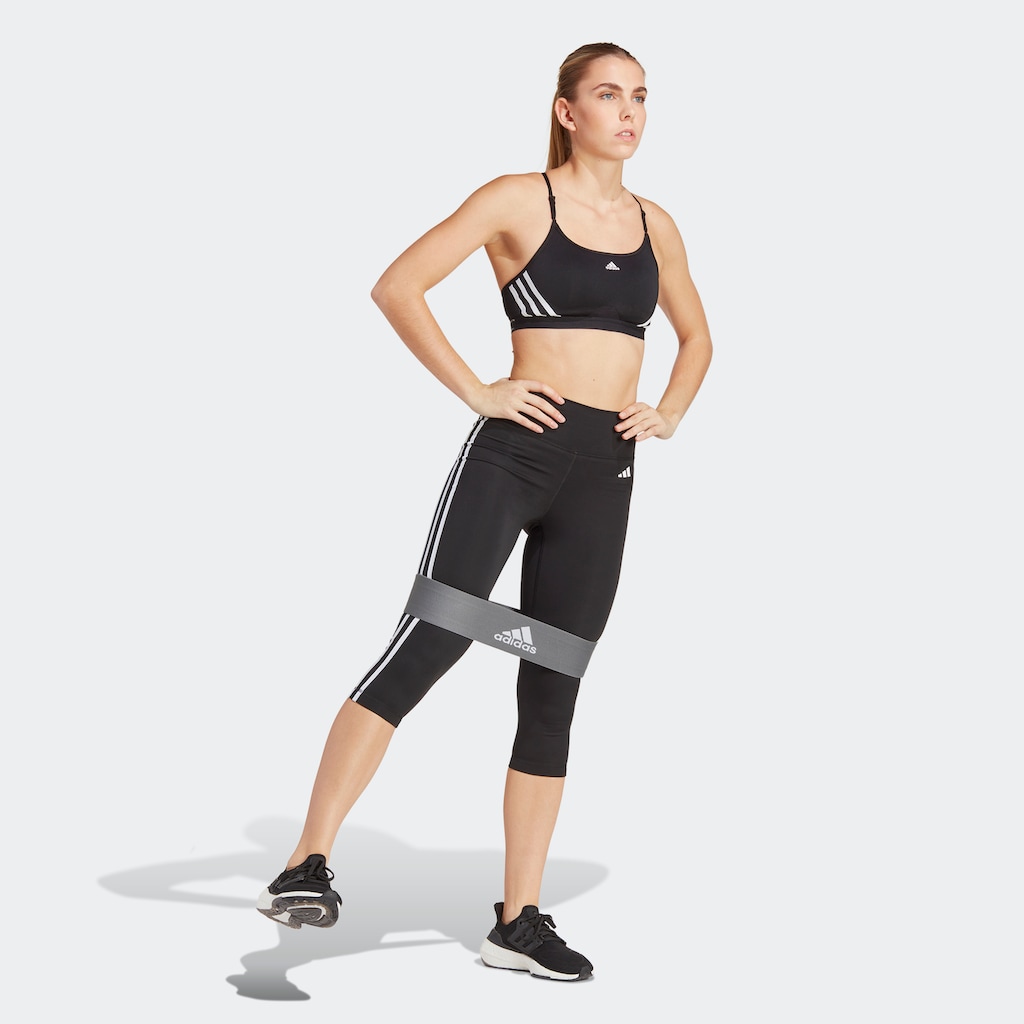 adidas Performance Trainingstights »TRAIN ESSENTIALS 3STREIFEN HIGHWAISTED 3/4«, (1 tlg.)