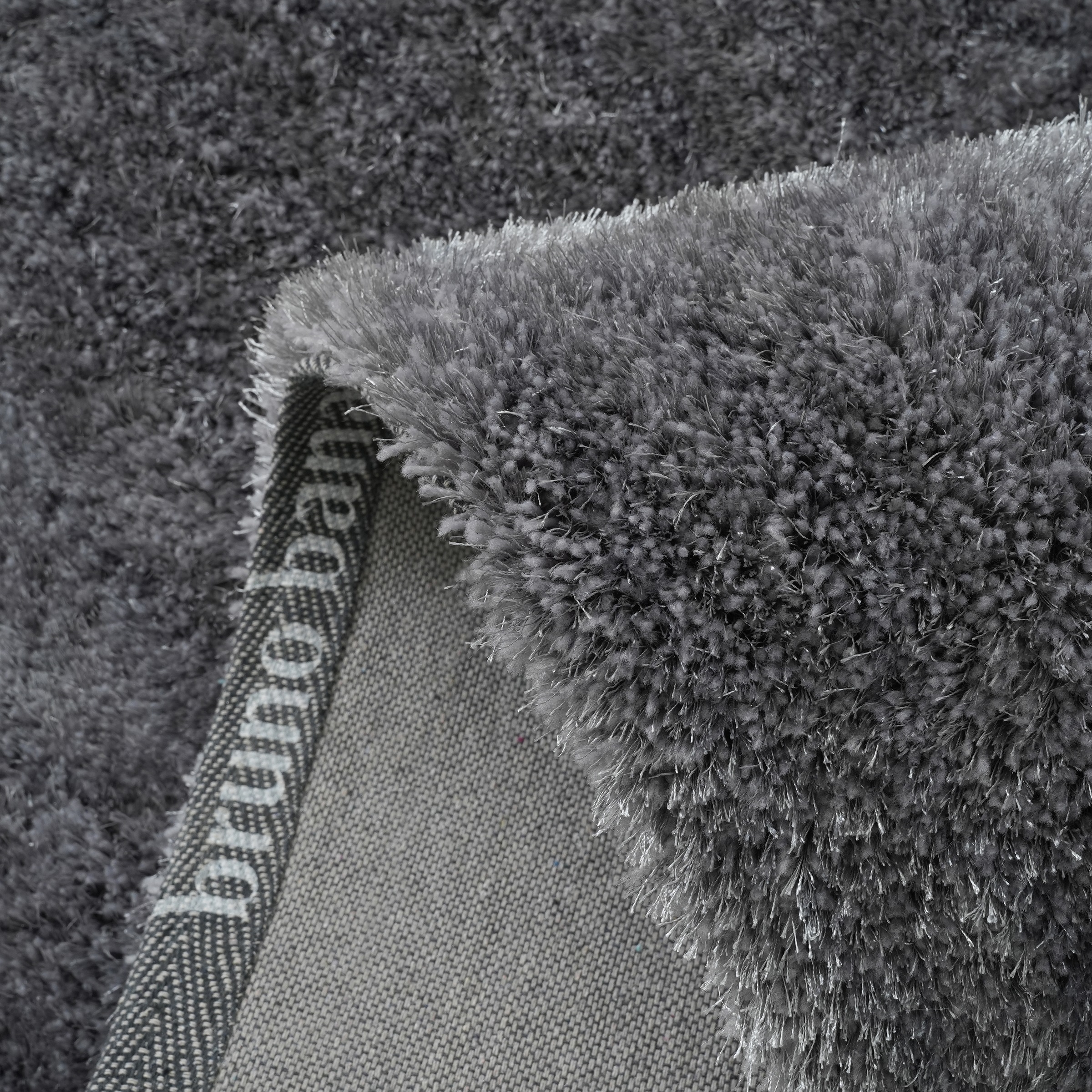 Bruno Banani Hochflor-Läufer »Dana Teppich, Kundenliebling«, rechteckig, 30 mm Höhe, Brücke, uni, weich, Mikrofaser, Diele, Flur, Wohnzimmer, Schlafzimmer