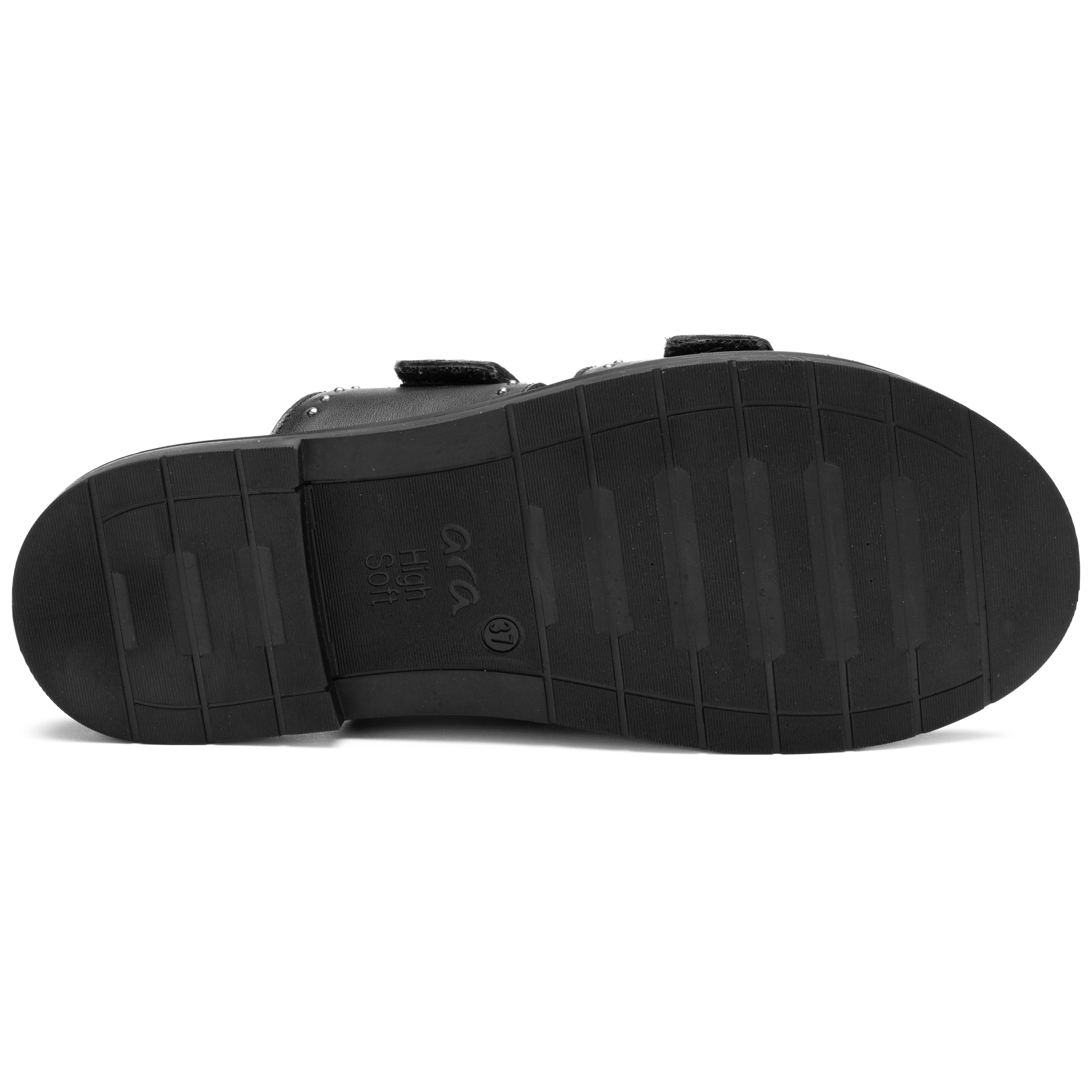 Ara Pantolette »ELBA«  Blockabsatz, Schlupfschuh mit kleinen Nieten verziert, G-Weite (=weit)