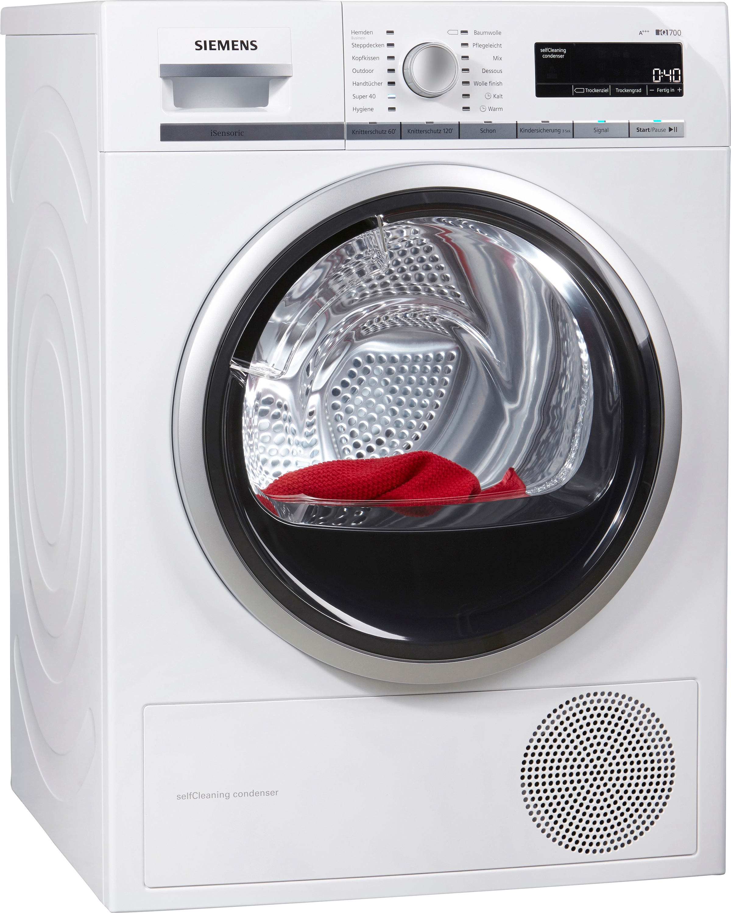 nachhaltige Waschmaschine von Siemens