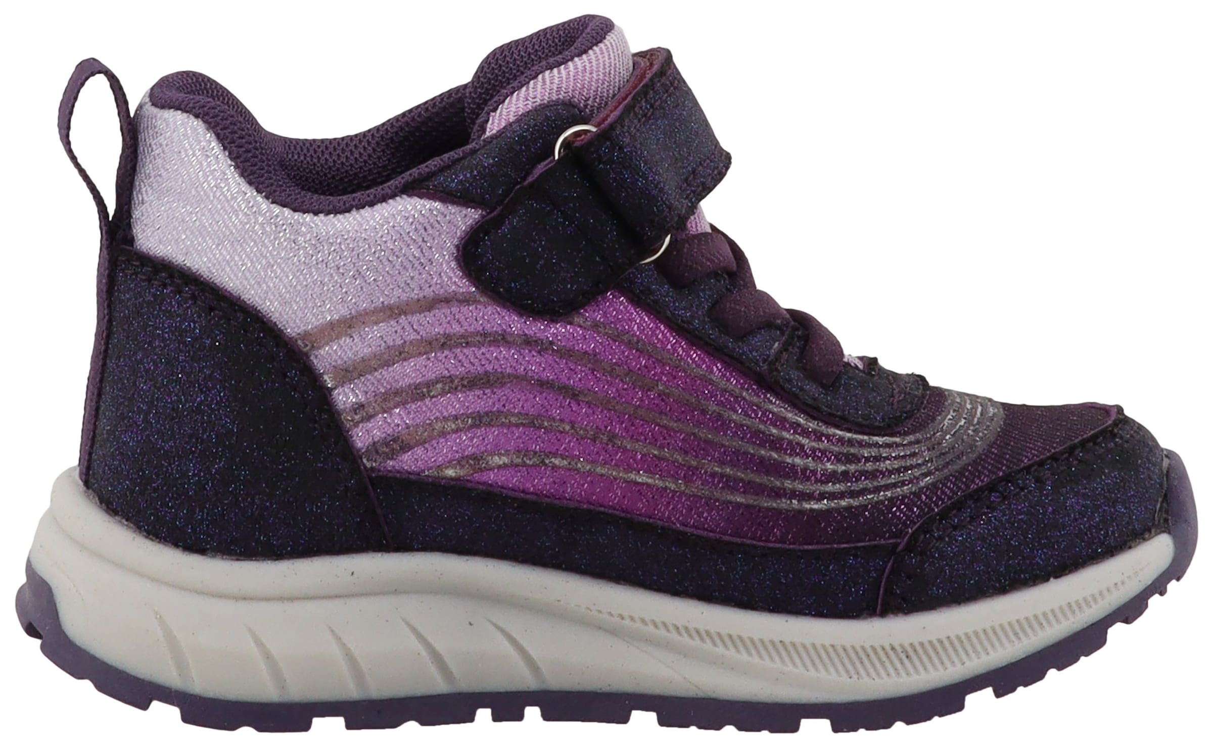 Lurchi Sneaker »Abella 1-TEX«  Boots, Klettschuh mit viel Glitzer, Größenschablone zum Download