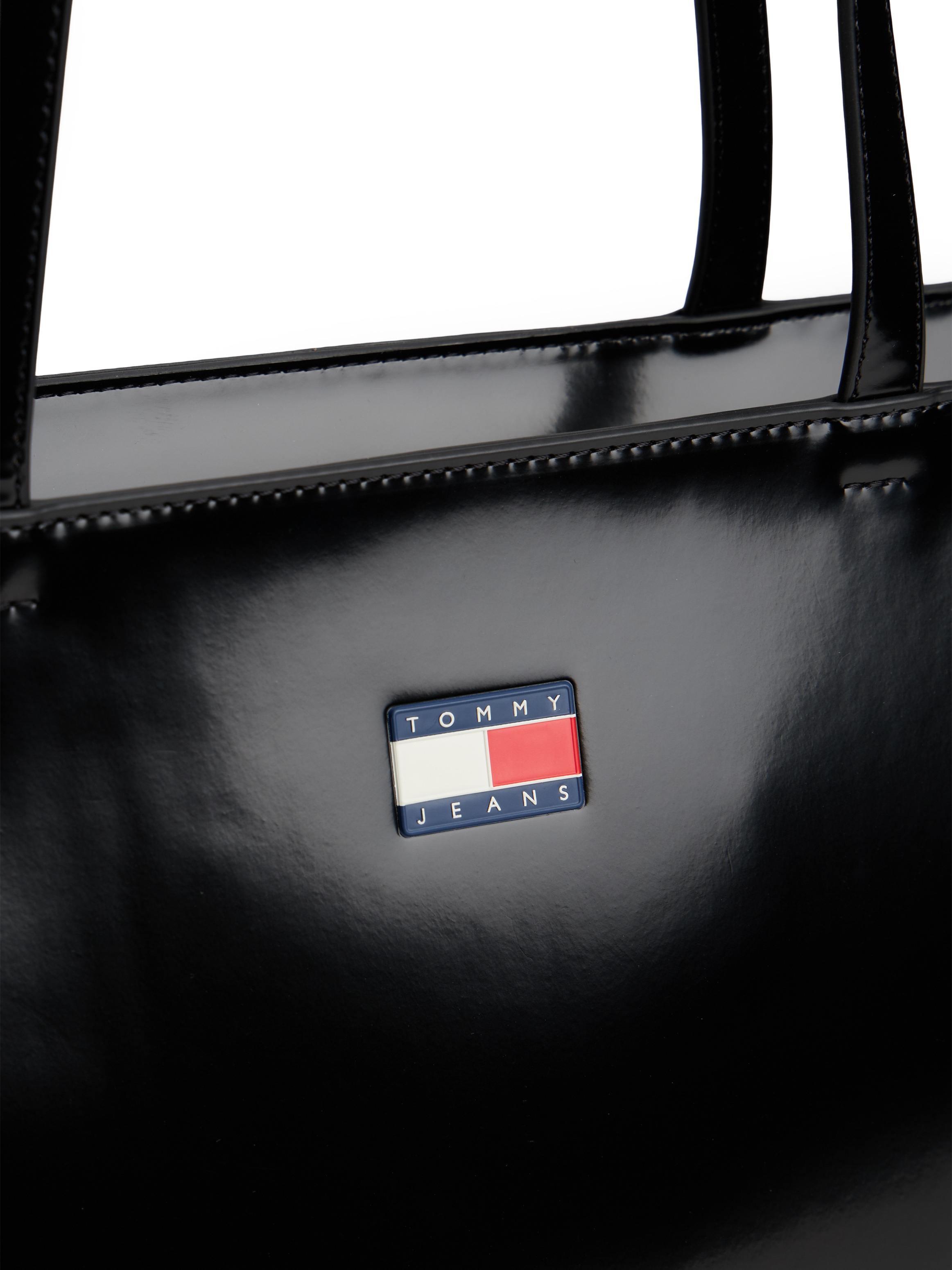Tommy Jeans Tragetasche »TJW MUST TOTE« , Damen Schultertasche, Shopper mit typischer Logoflag