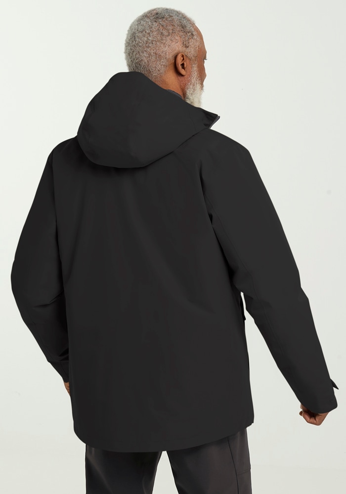 Jack Wolfskin 3-in-1-Funktionsjacke »ICECAPE 3IN1 DOWN JKT M RDS«, mit Kapuze