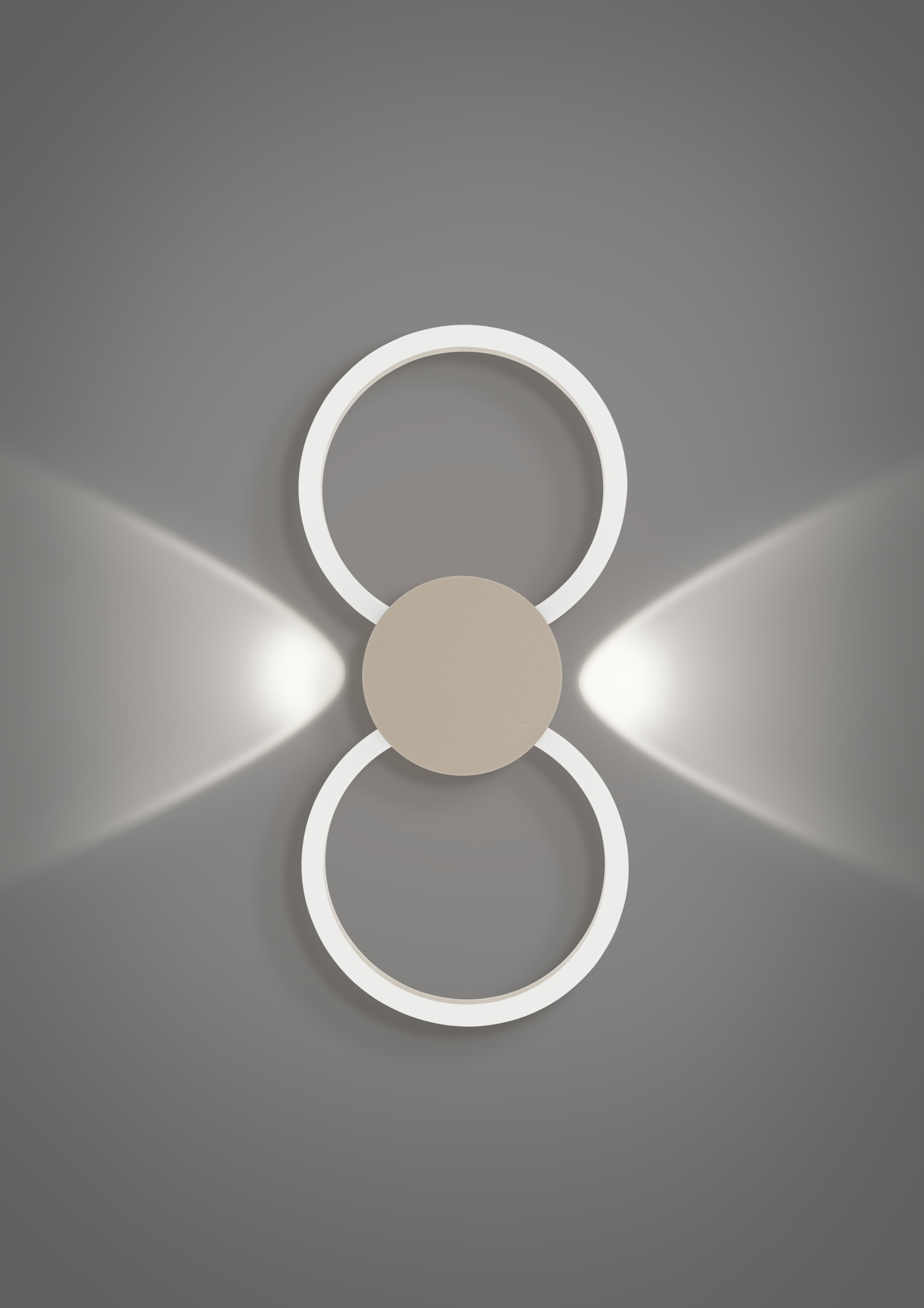 EGLO Deckenleuchte »VENTICELLO 1 Deckenlampe - Alu - LED;LED - 20W;0,91W - IP20« LED-Modul 1 Stk. Warmweiß Wohzimmerlampe, Esszimmerlampe, Flur, Schlafzimmer, L66 x B30 x H5 cm